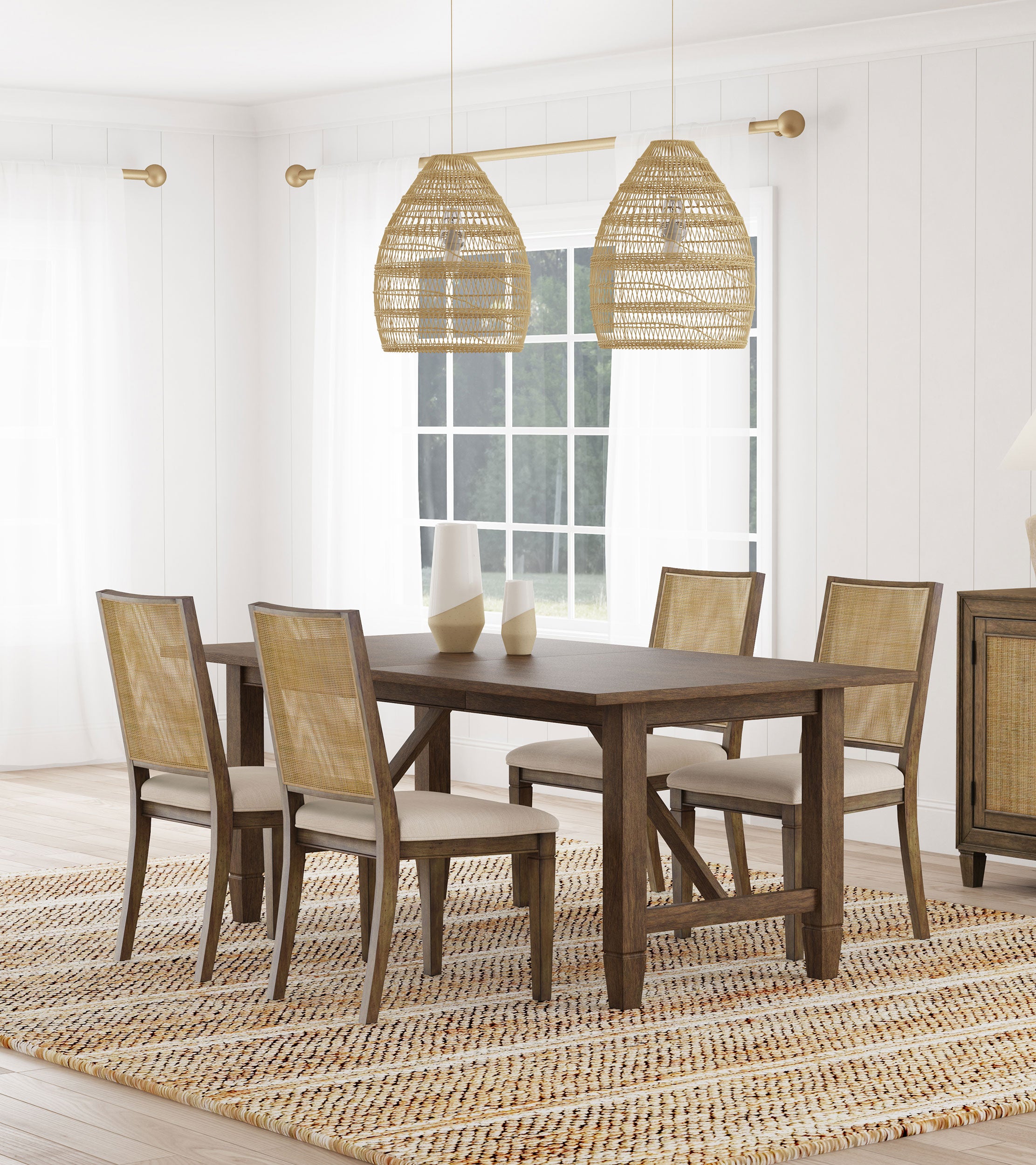 Matisse Dining Set - Ideal Furniture (Fresno,CA)