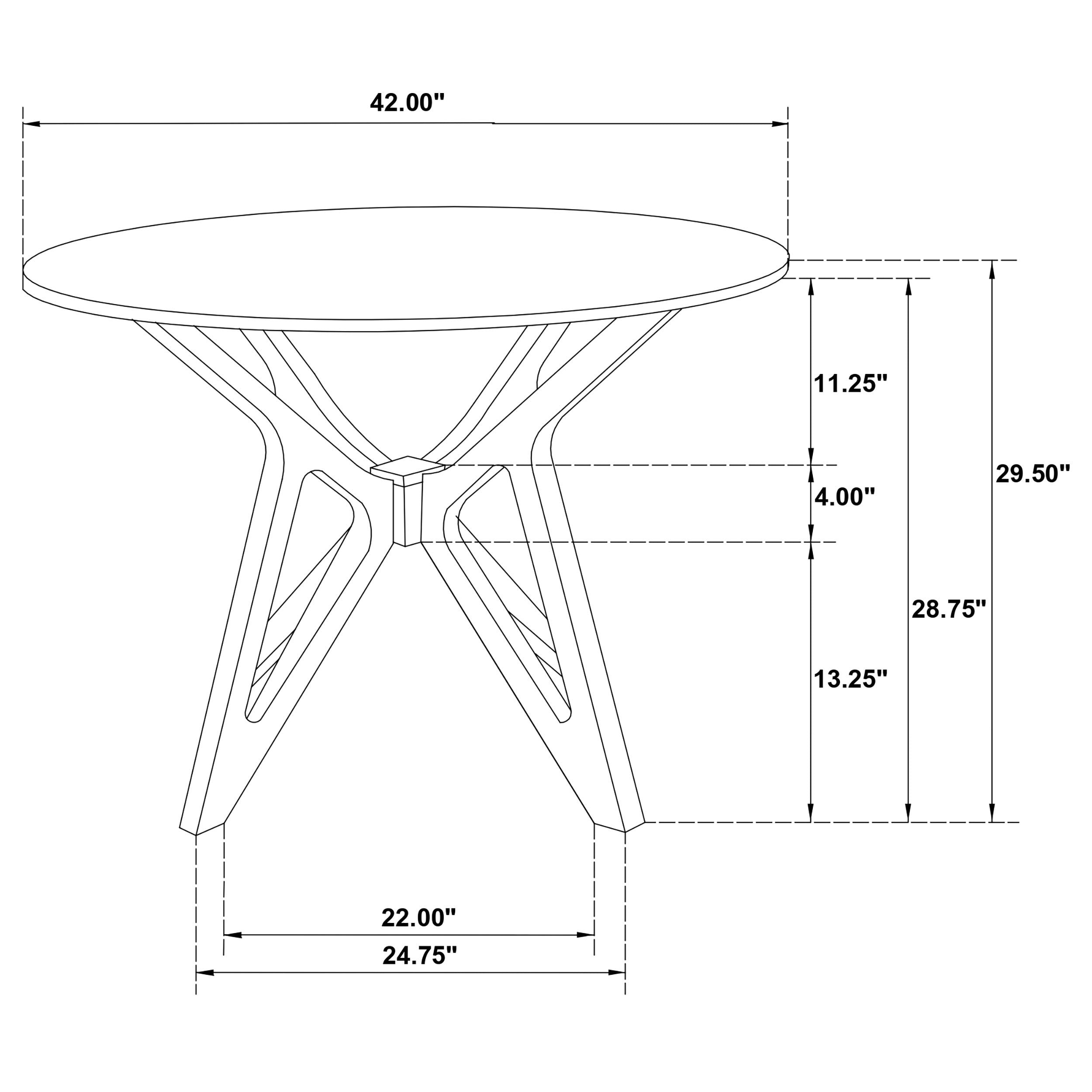 Elowen Dining Table - Ideal Furniture (Fresno,CA)