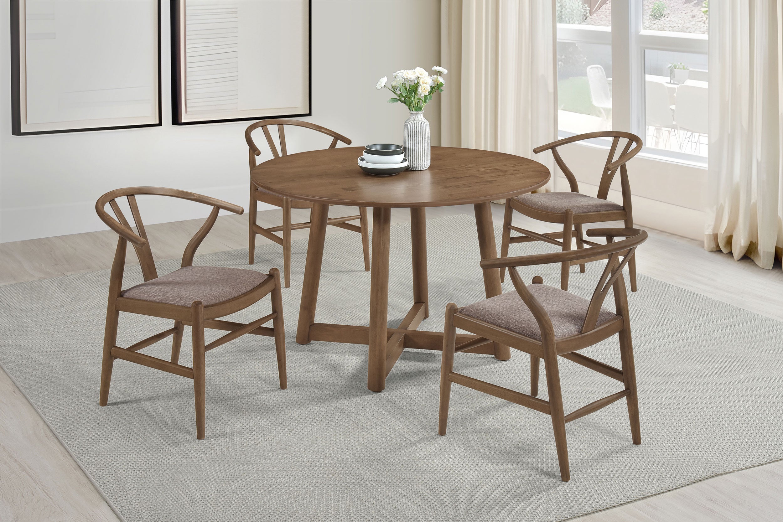 Dinah Dining Set - Ideal Furniture (Fresno,CA)