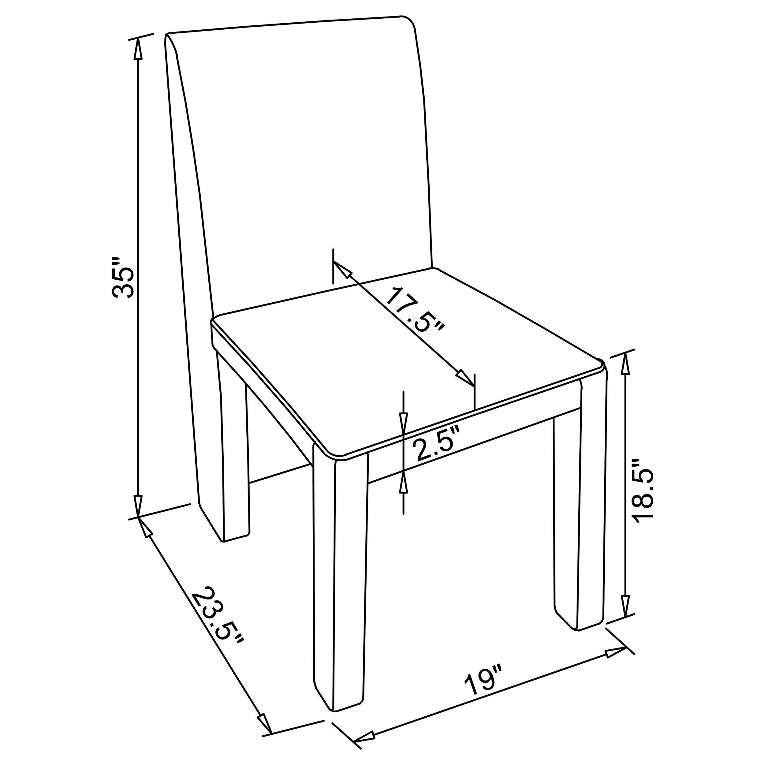 Tordera Dining Side Chair - Ideal Furniture (Fresno,CA)