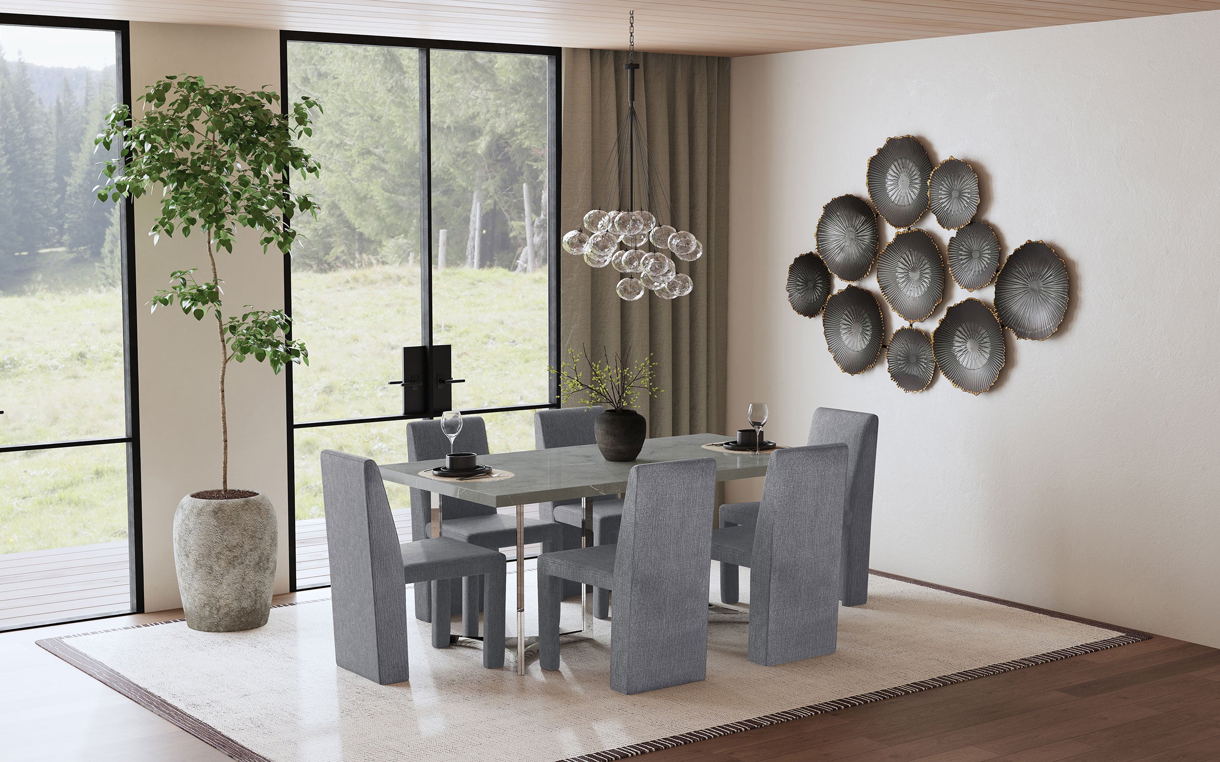 Tordera Dining Side Chair - Ideal Furniture (Fresno,CA)