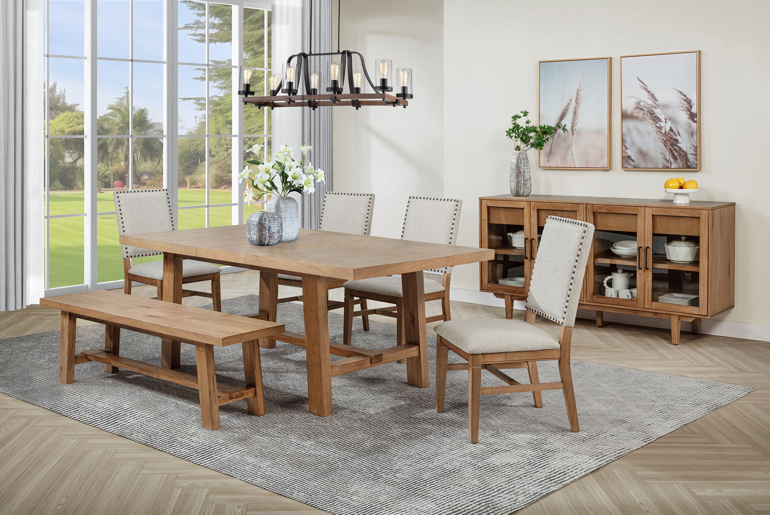 Middleton Extension Dining Table - Ideal Furniture (Fresno,CA)