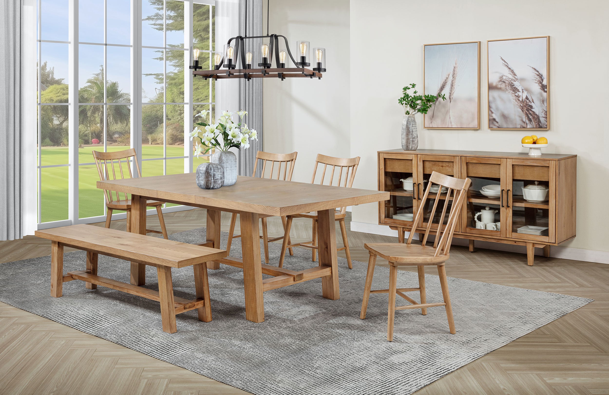 Middleton Extension Dining Table - Ideal Furniture (Fresno,CA)