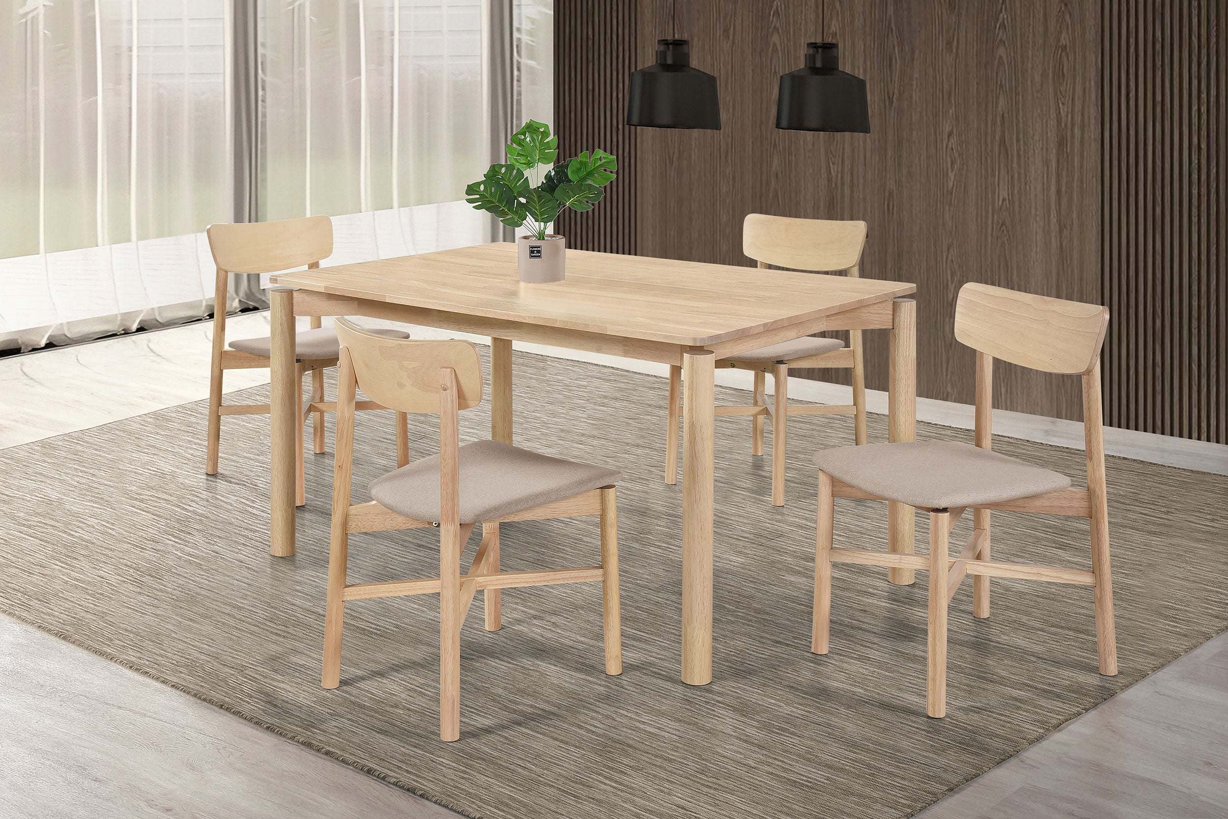 Parkridge Dining Set - Ideal Furniture (Fresno,CA)