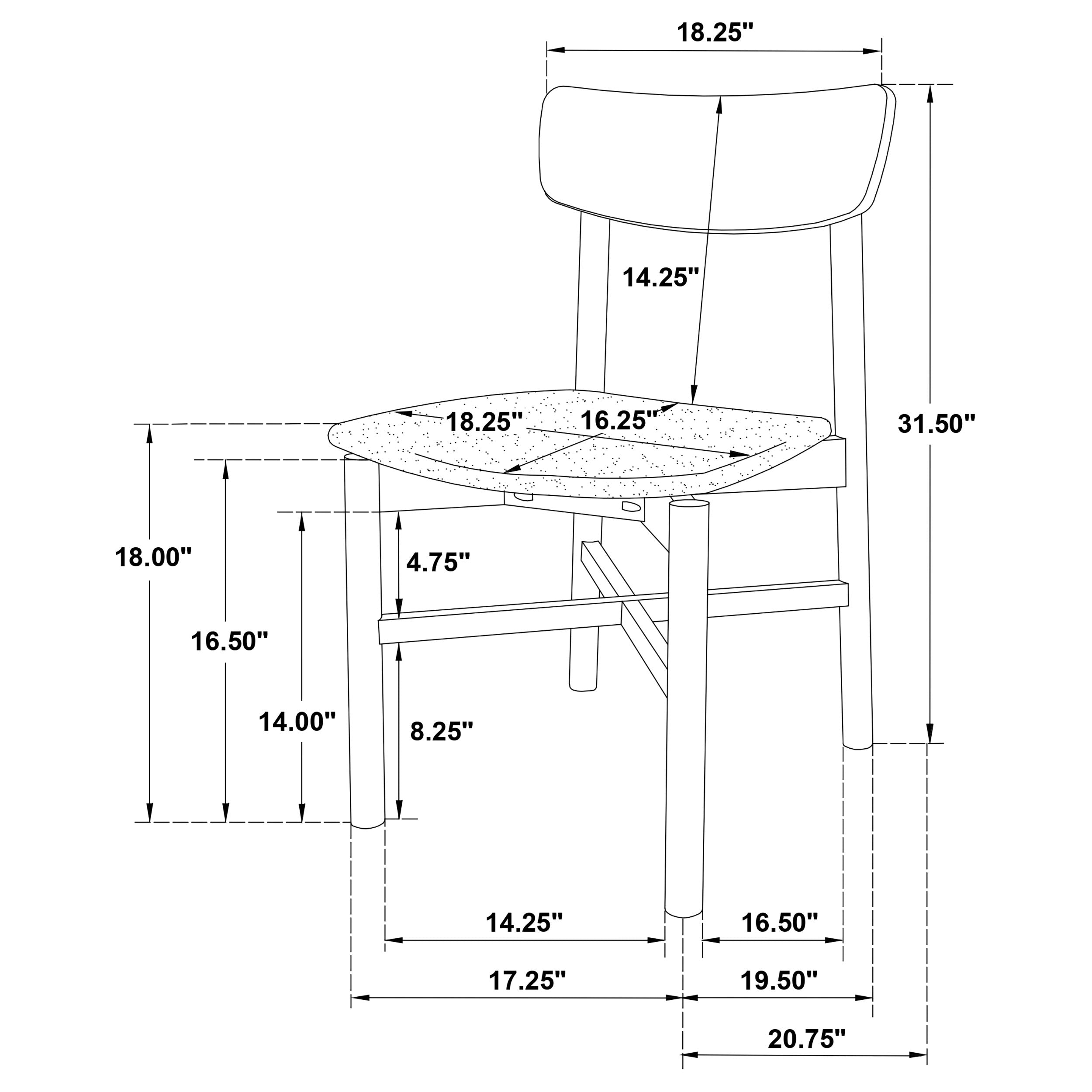 Parkridge Dining Side Chair - Ideal Furniture (Fresno,CA)