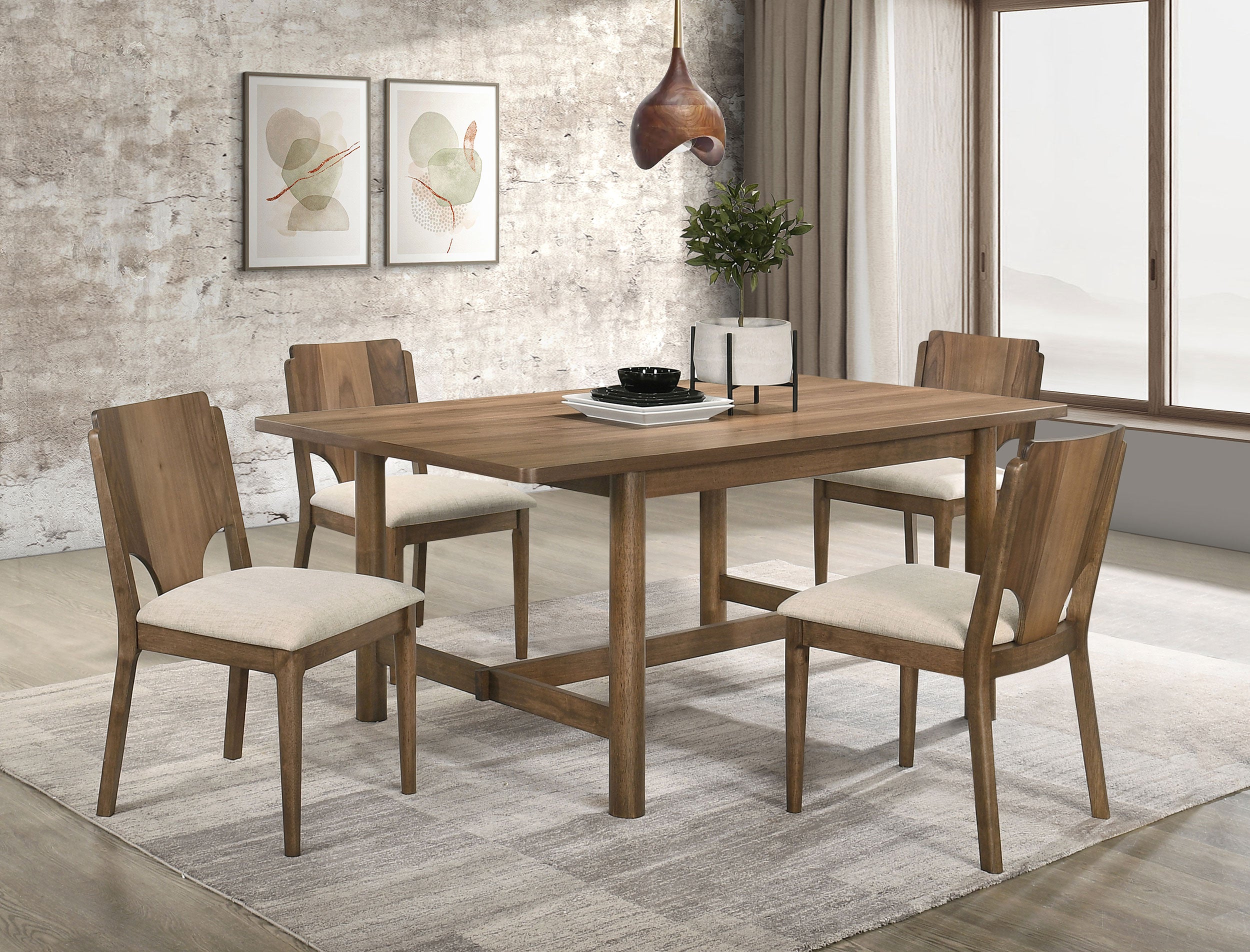 Crestmore Dining Set - Ideal Furniture (Fresno,CA)