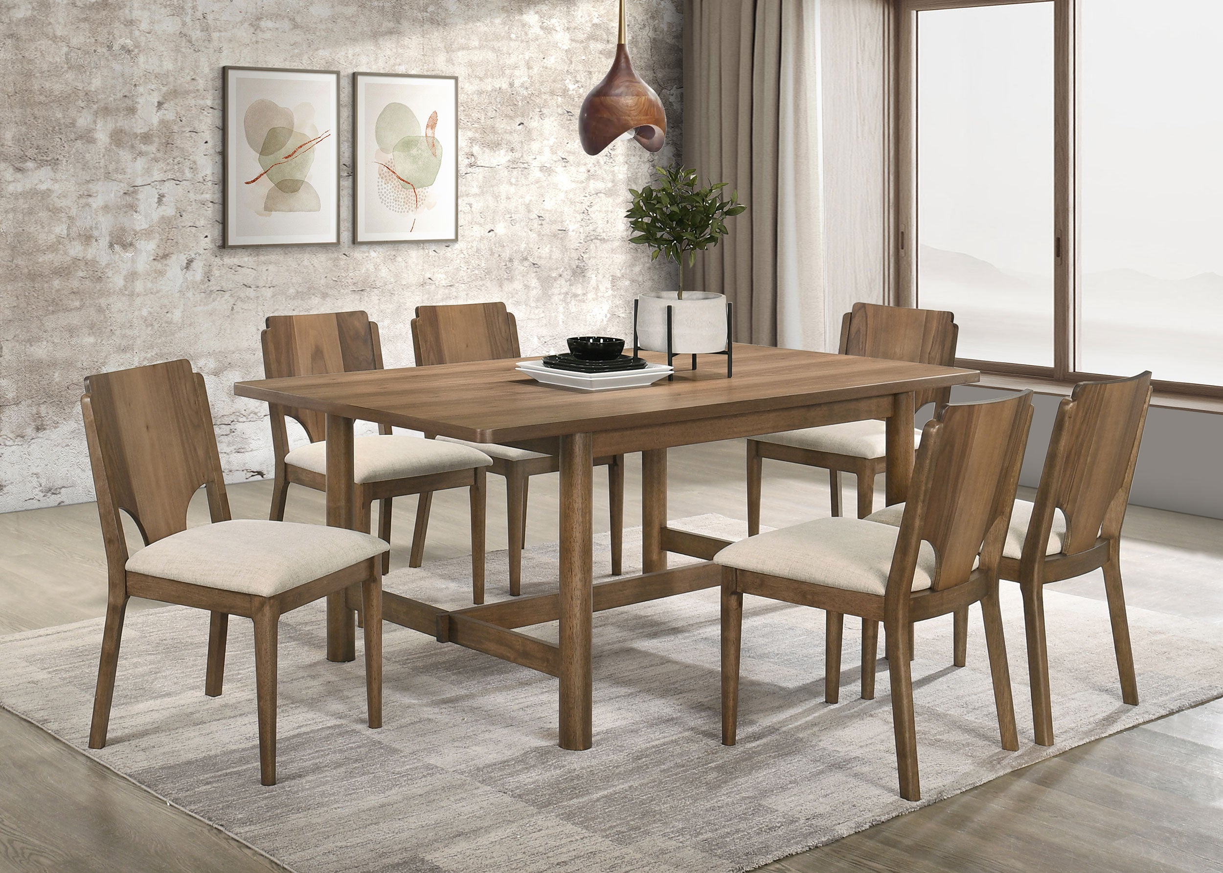 Crestmore Dining Set - Ideal Furniture (Fresno,CA)