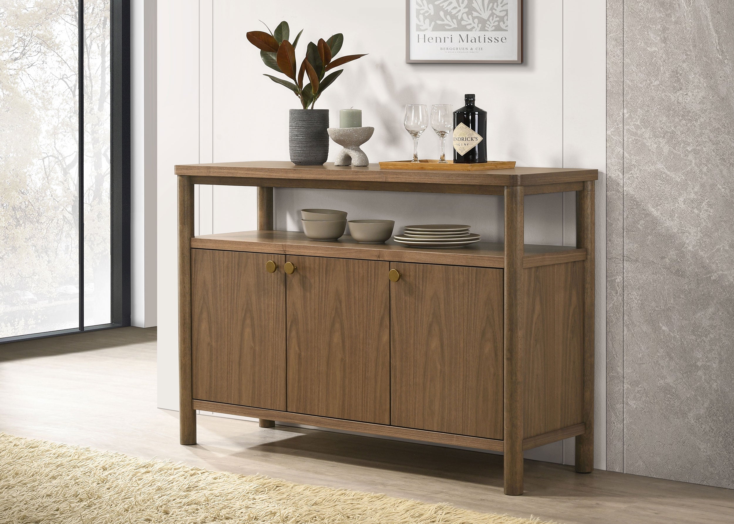 Crestmore Sideboard - Ideal Furniture (Fresno,CA)