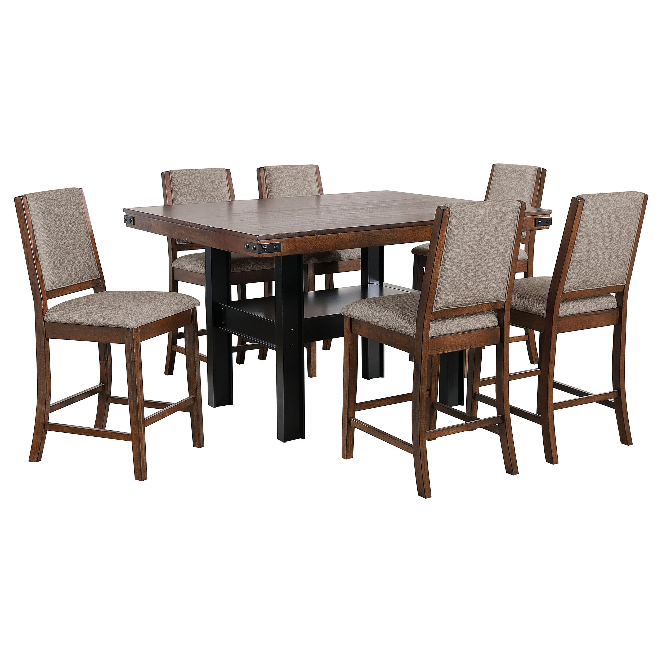 Patterson Counter Height Dining Set - Ideal Furniture (Fresno,CA)