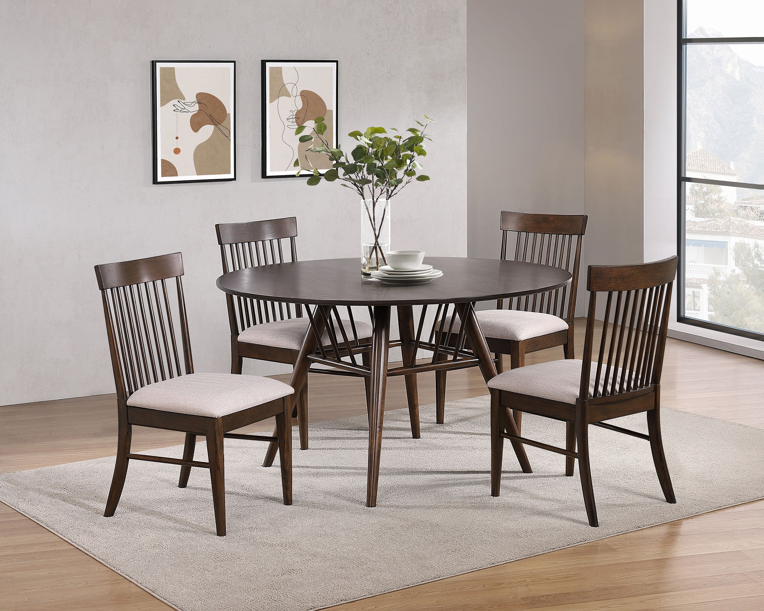 Everton Dining Set - Ideal Furniture (Fresno,CA)