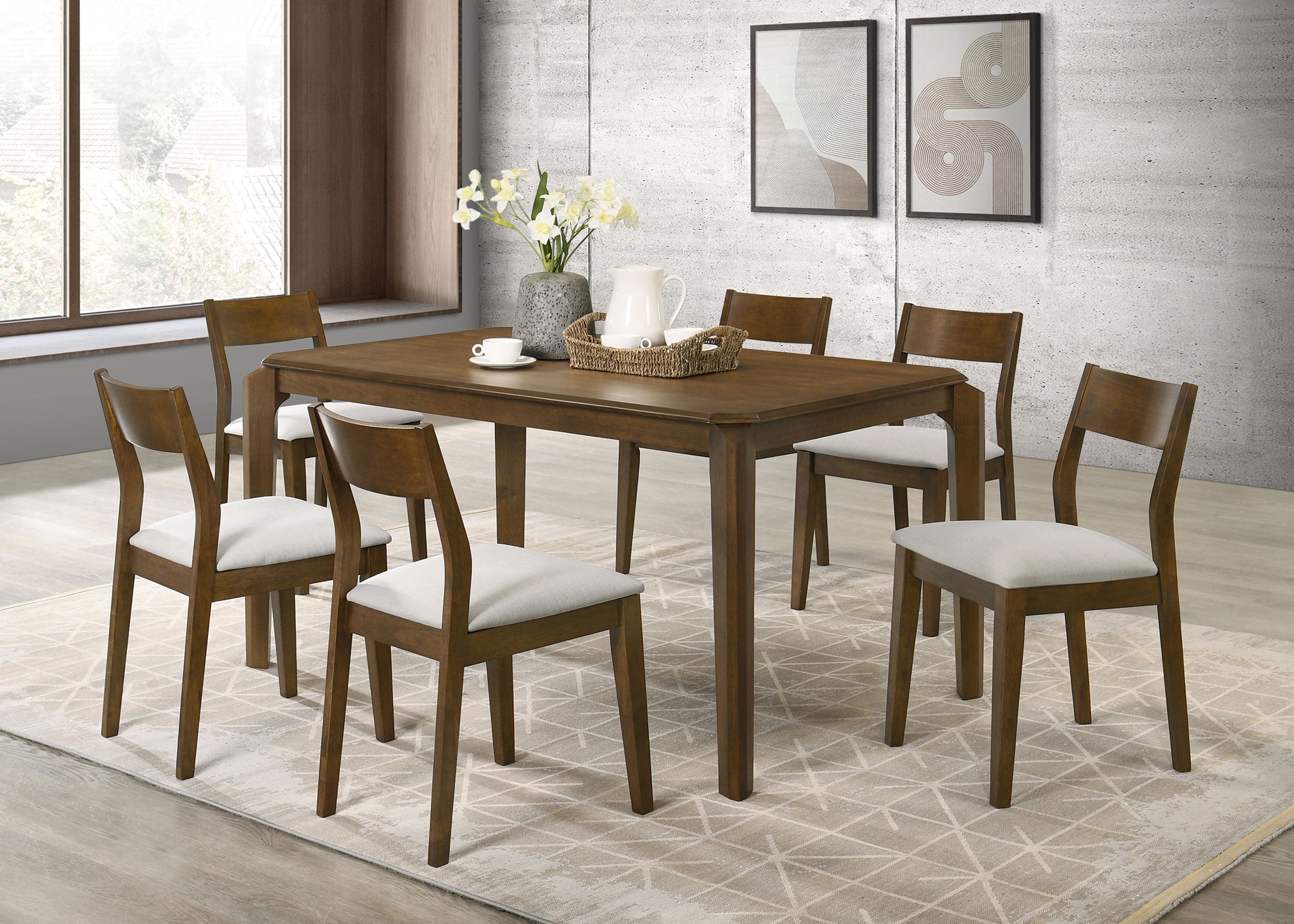Almonte Dining Table - Ideal Furniture (Fresno,CA)