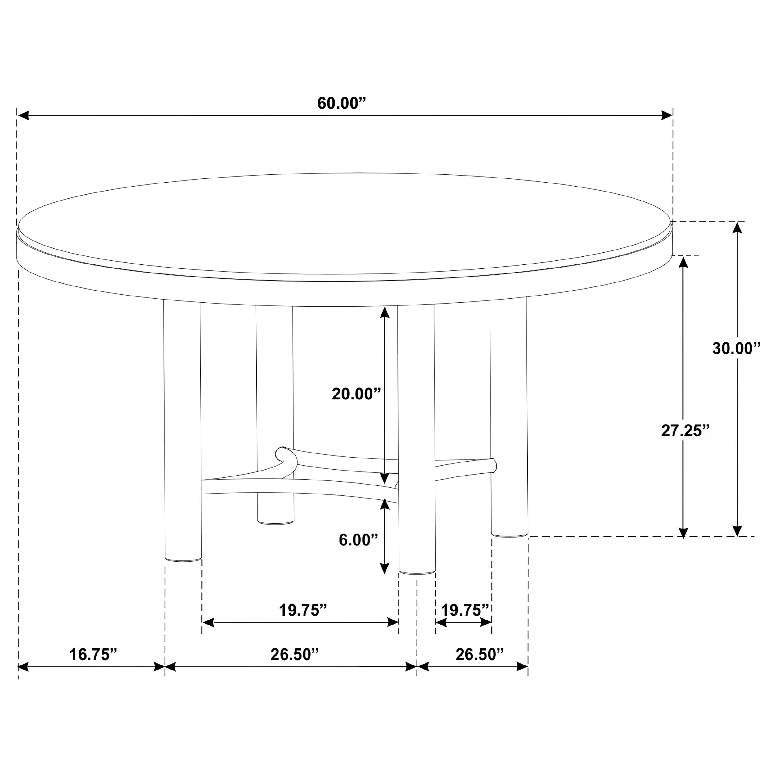 Arini Dining Table - Ideal Furniture (Fresno,CA)