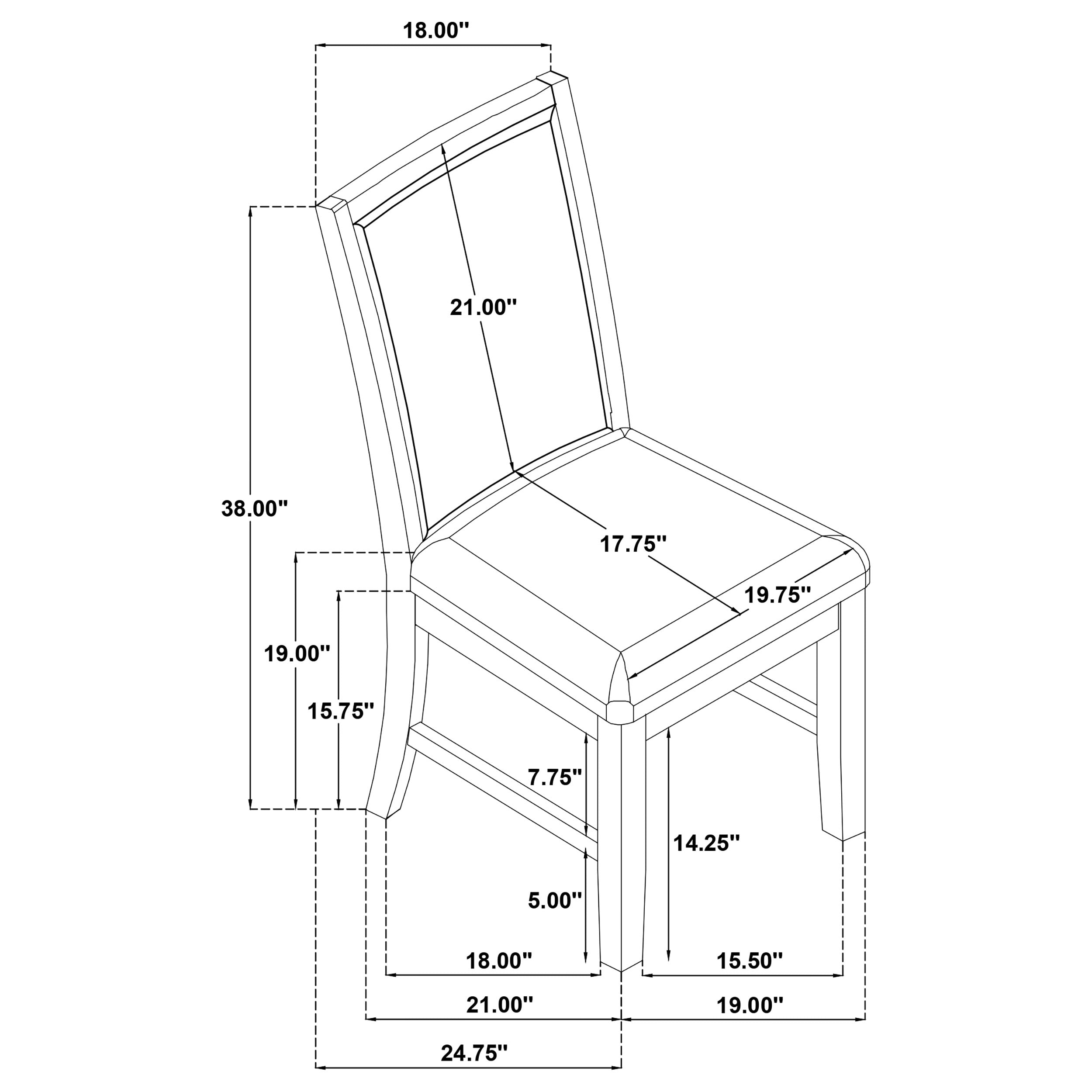 Bruner Dining Side Chair - Ideal Furniture (Fresno,CA)