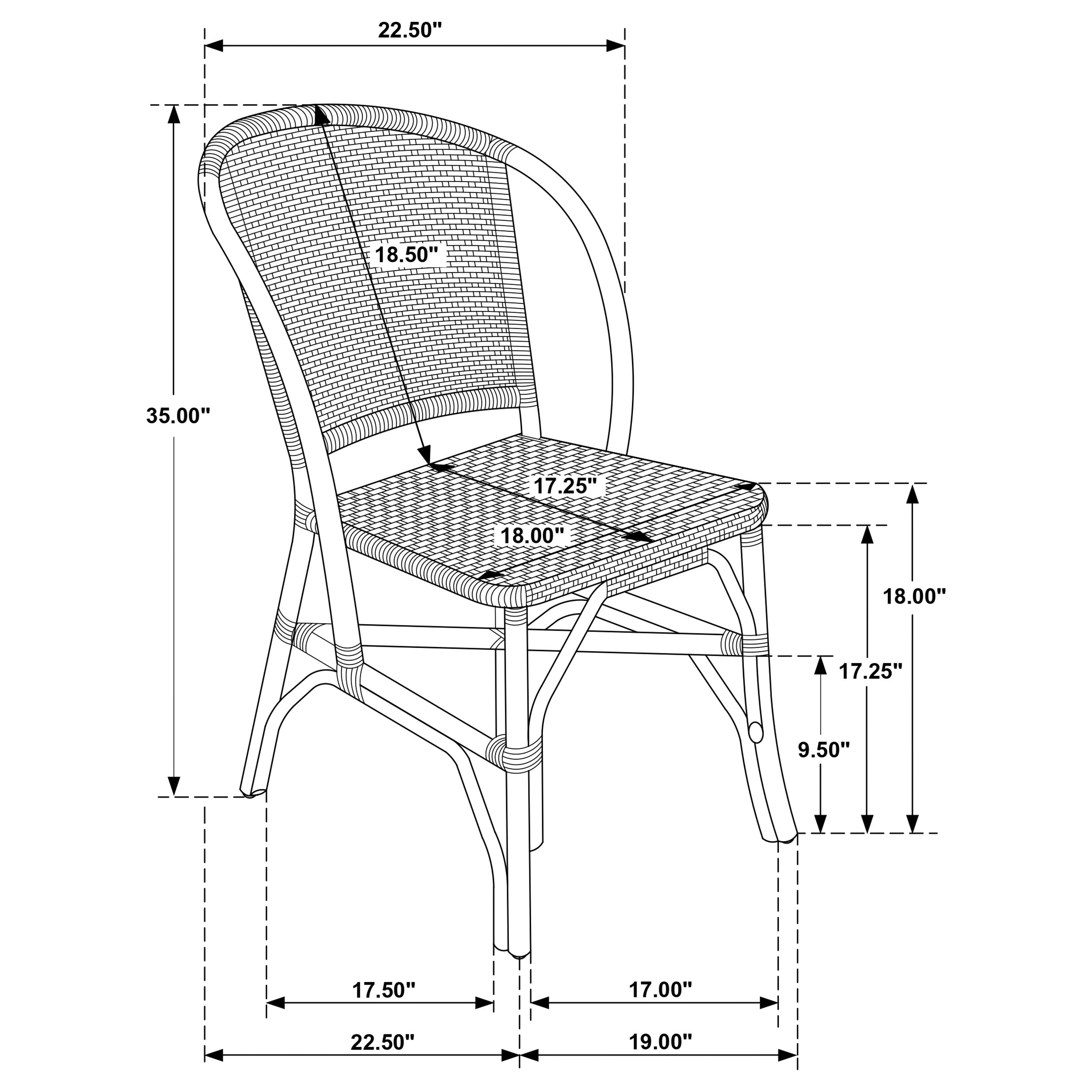 Lexley Dining Side Chair - Ideal Furniture (Fresno,CA)