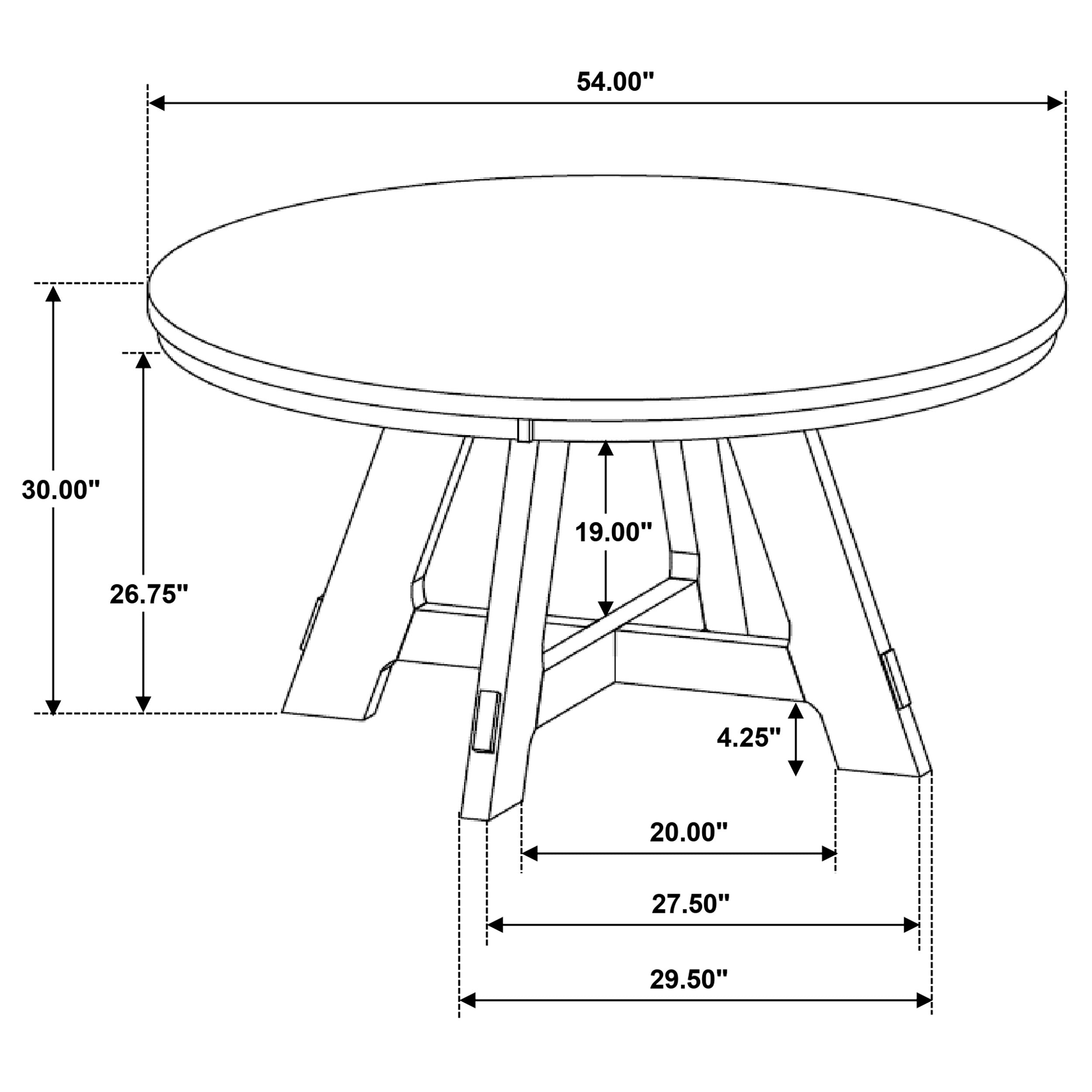 Danvers Dining Set - Ideal Furniture (Fresno,CA)