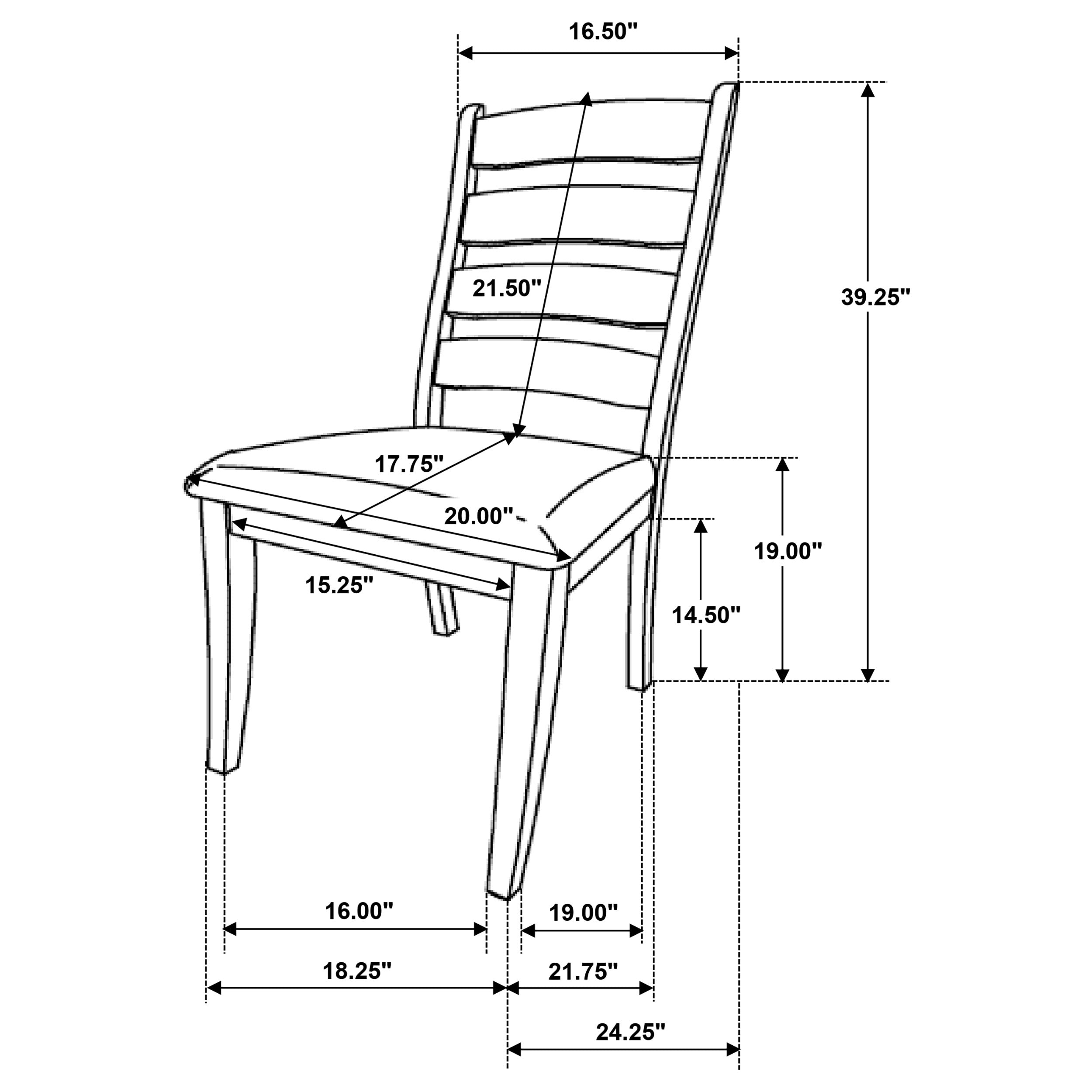 Danvers Dining Side Chair - Ideal Furniture (Fresno,CA)