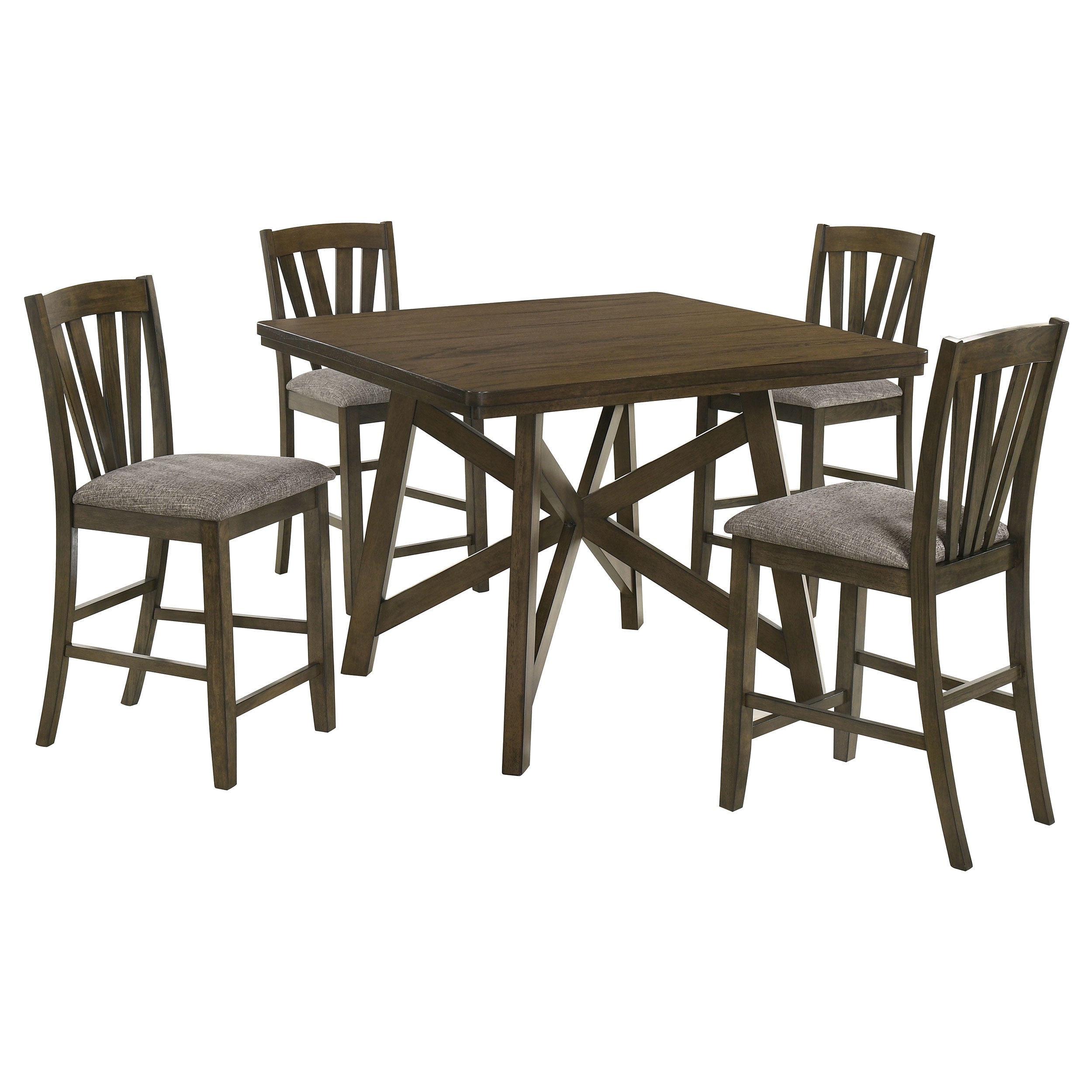 Canfield Counter Height Dining Set - Ideal Furniture (Fresno,CA)