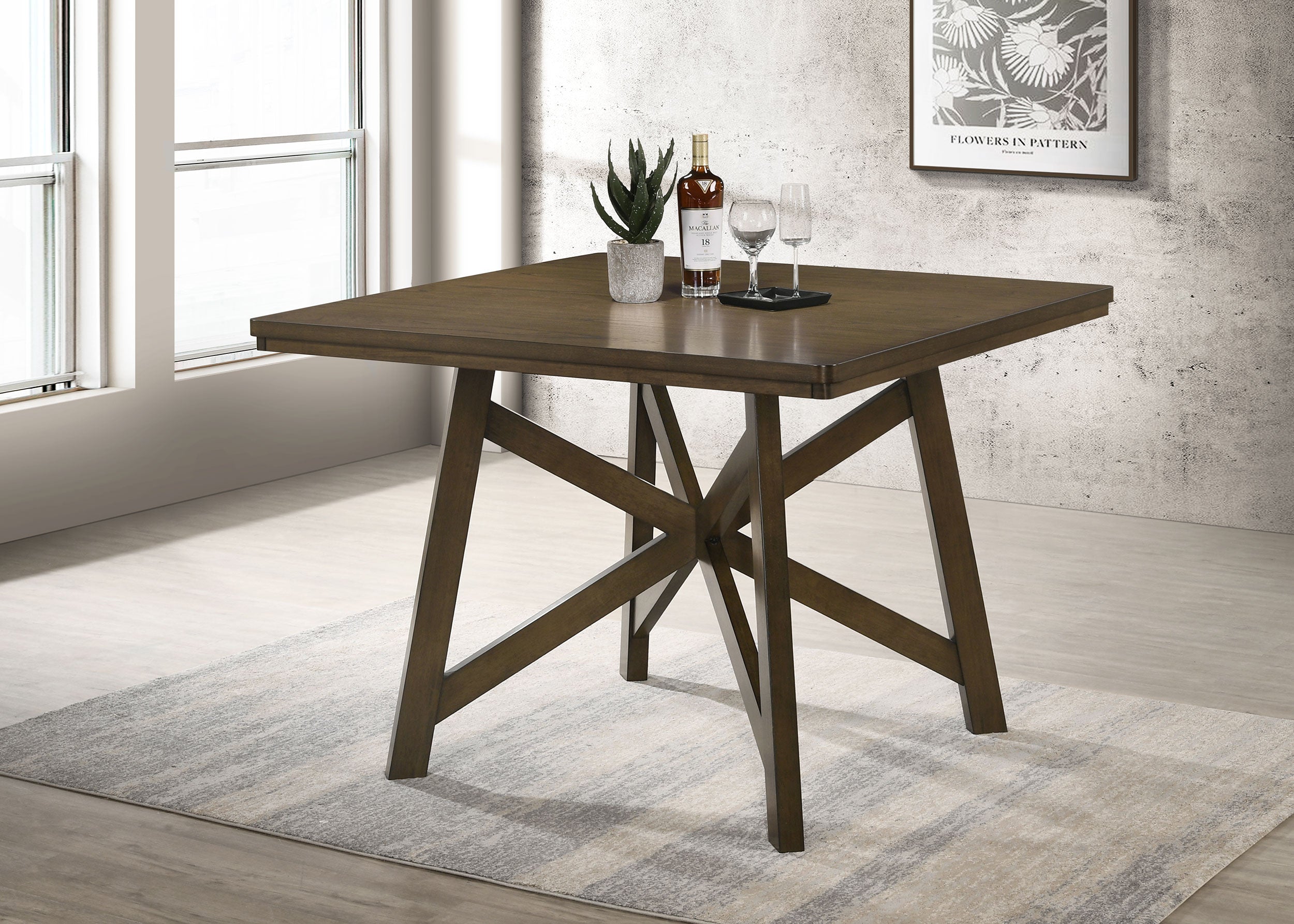 Canfield Counter Height Dining Table - Ideal Furniture (Fresno,CA)