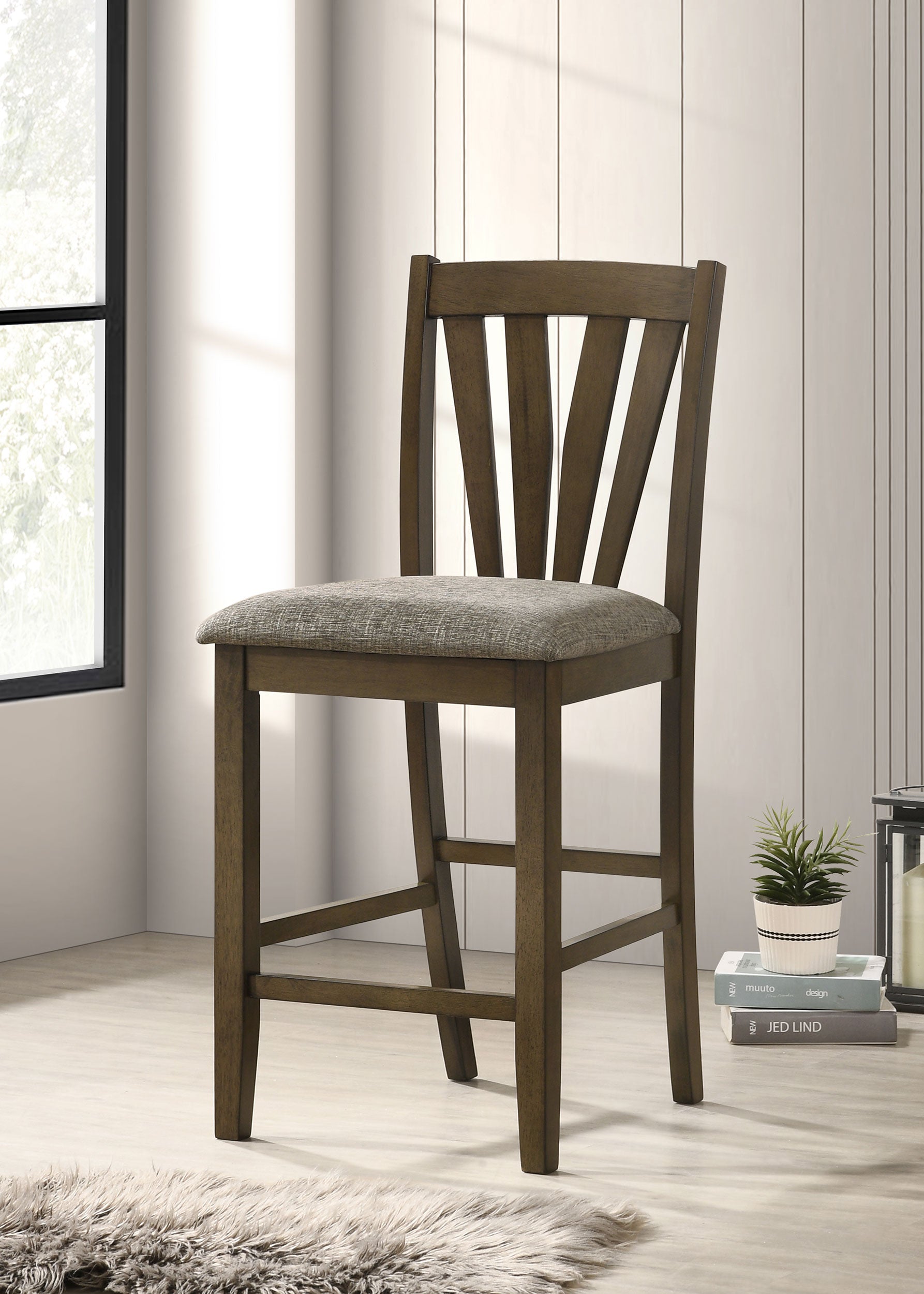Canfield Counter Chair - Ideal Furniture (Fresno,CA)