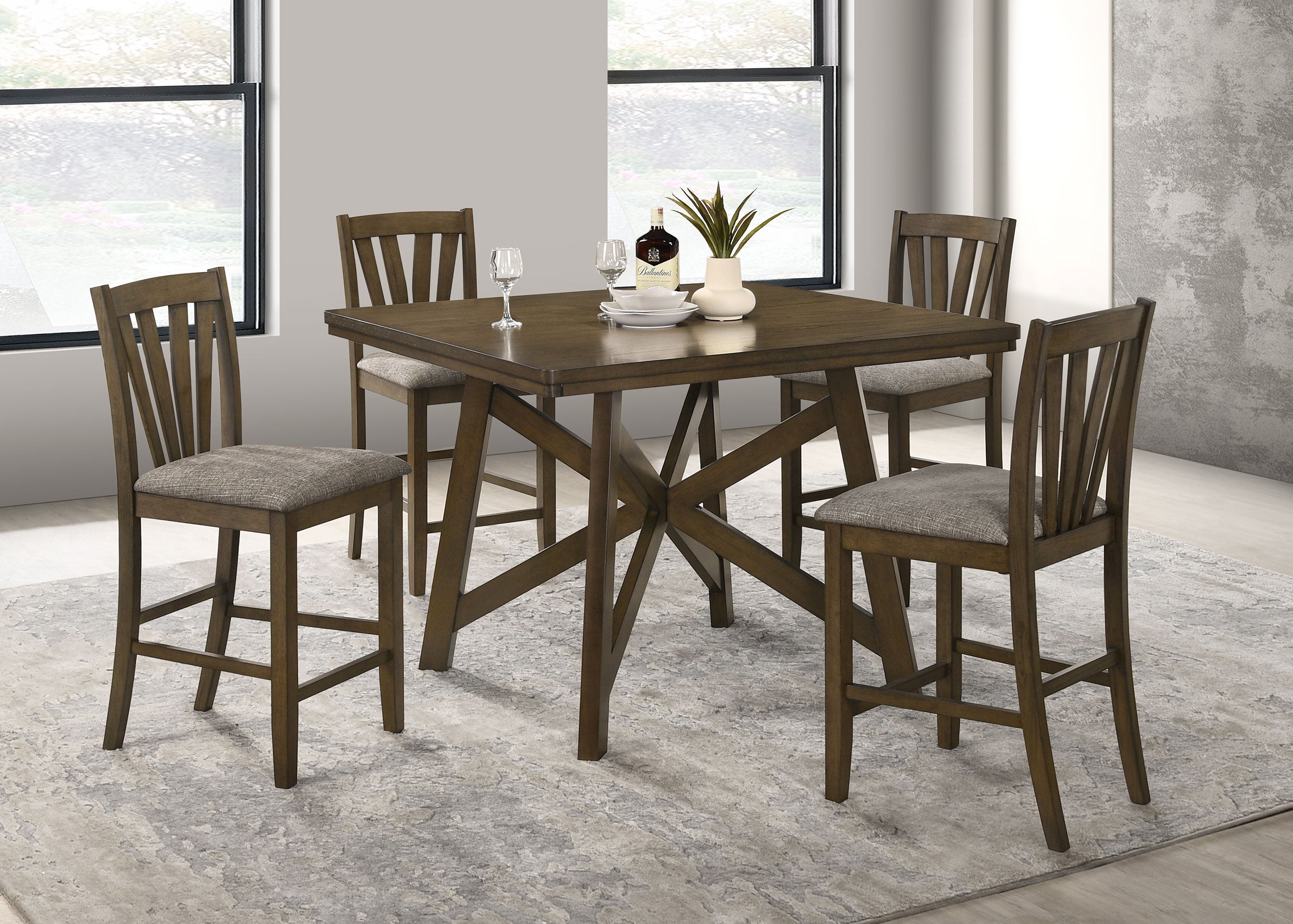 Canfield Counter Chair - Ideal Furniture (Fresno,CA)