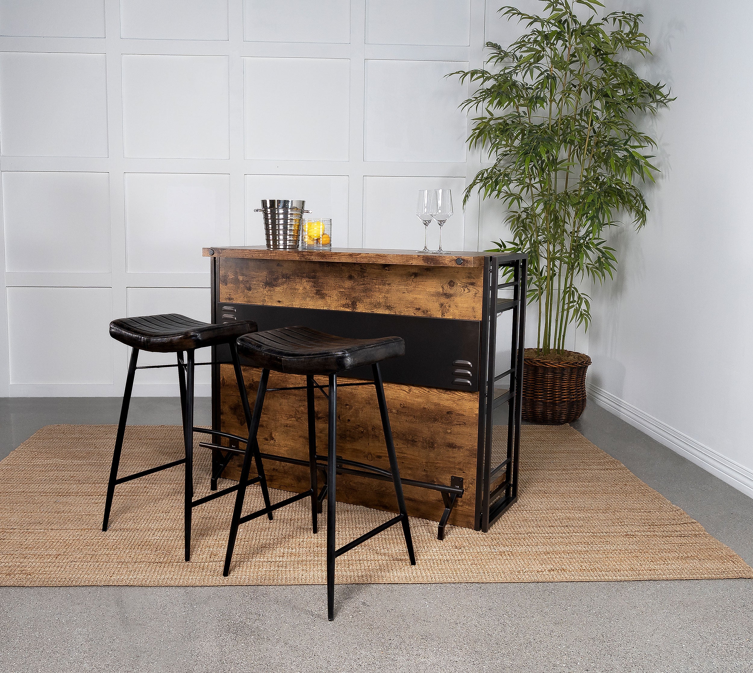 Bayu Bar Stool - Ideal Furniture (Fresno,CA)