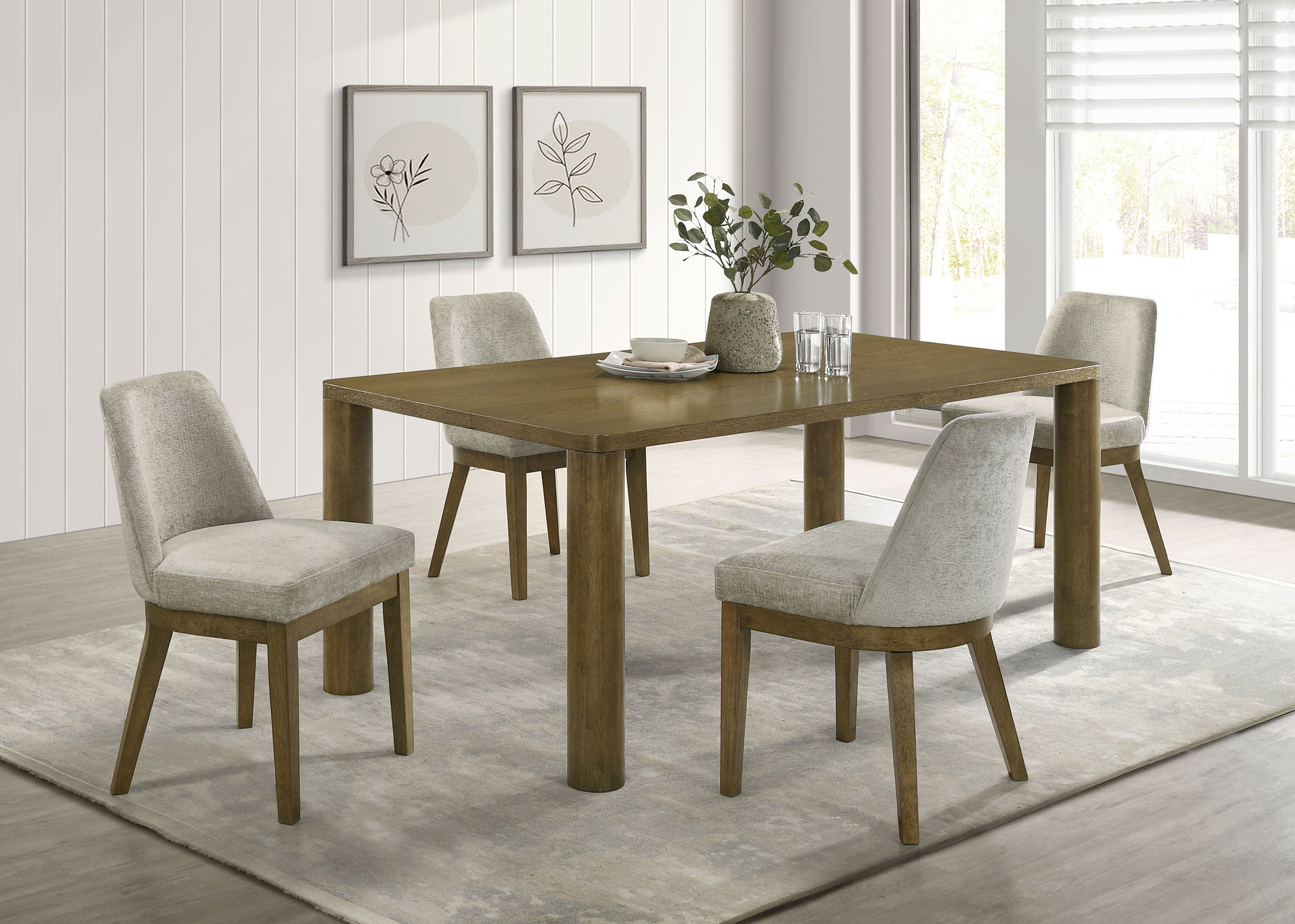 Castlewood Dining Set - Ideal Furniture (Fresno,CA)