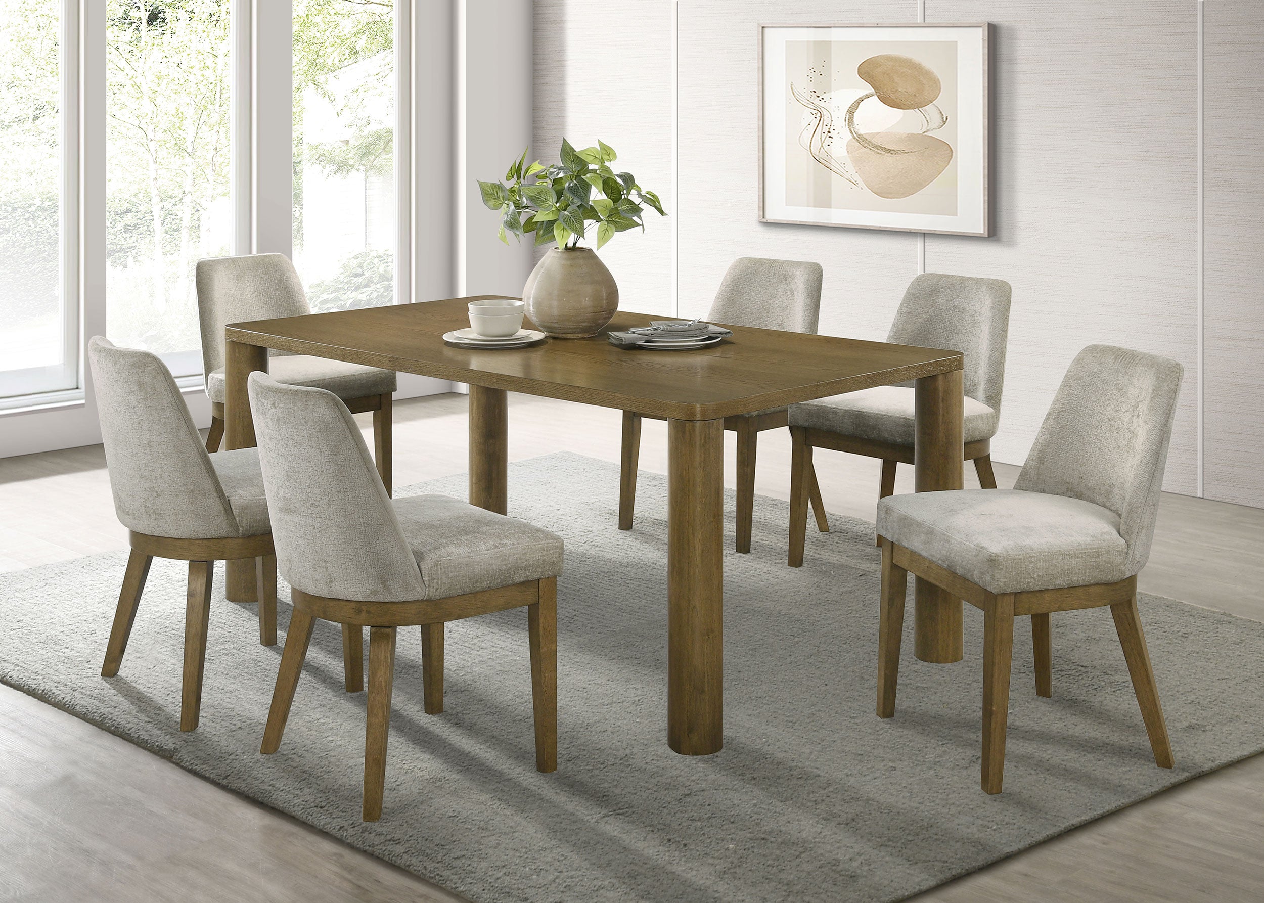 Castlewood Dining Set - Ideal Furniture (Fresno,CA)