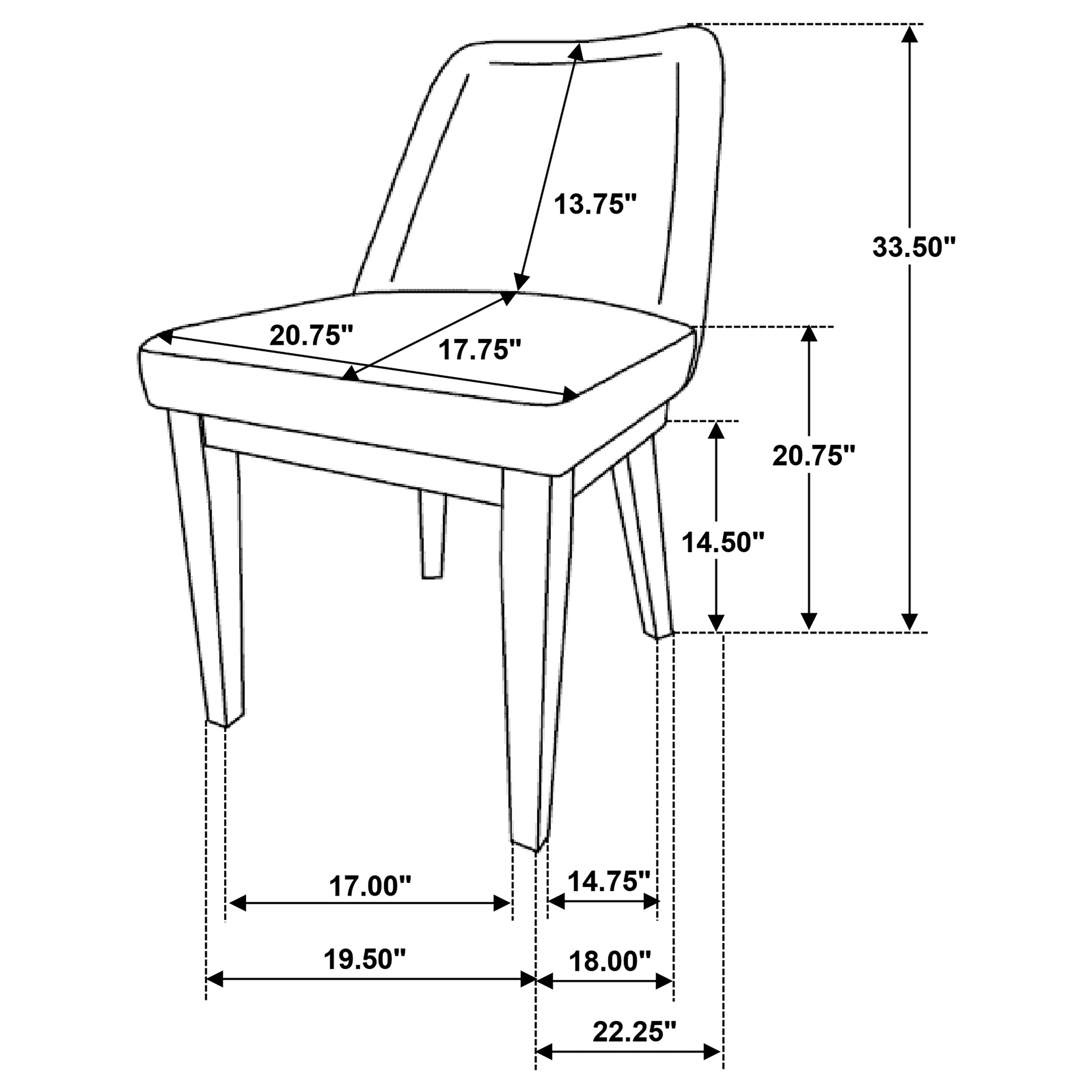 Castlewood Dining Side Chair - Ideal Furniture (Fresno,CA)