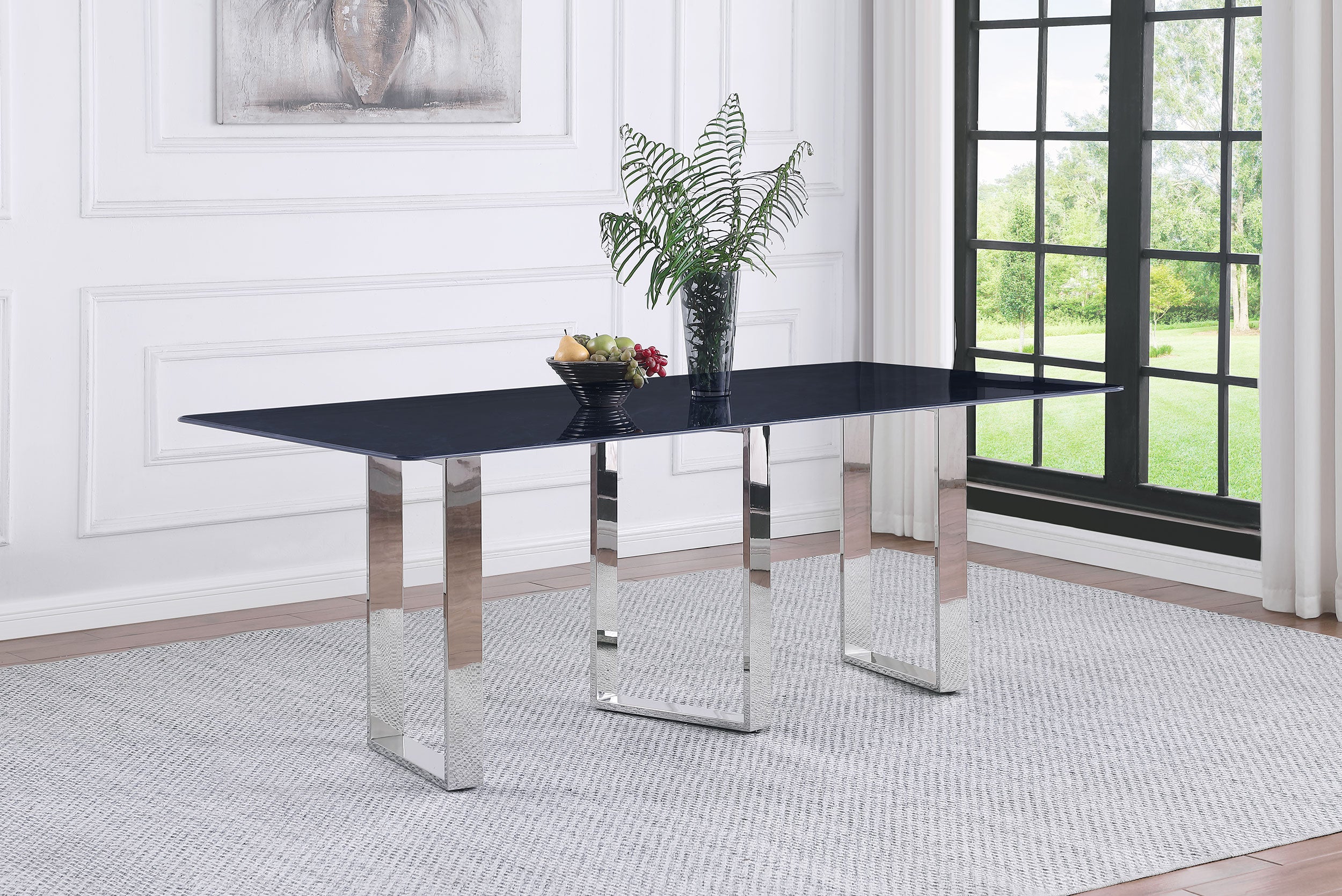 Desden Dining Table - Ideal Furniture (Fresno,CA)