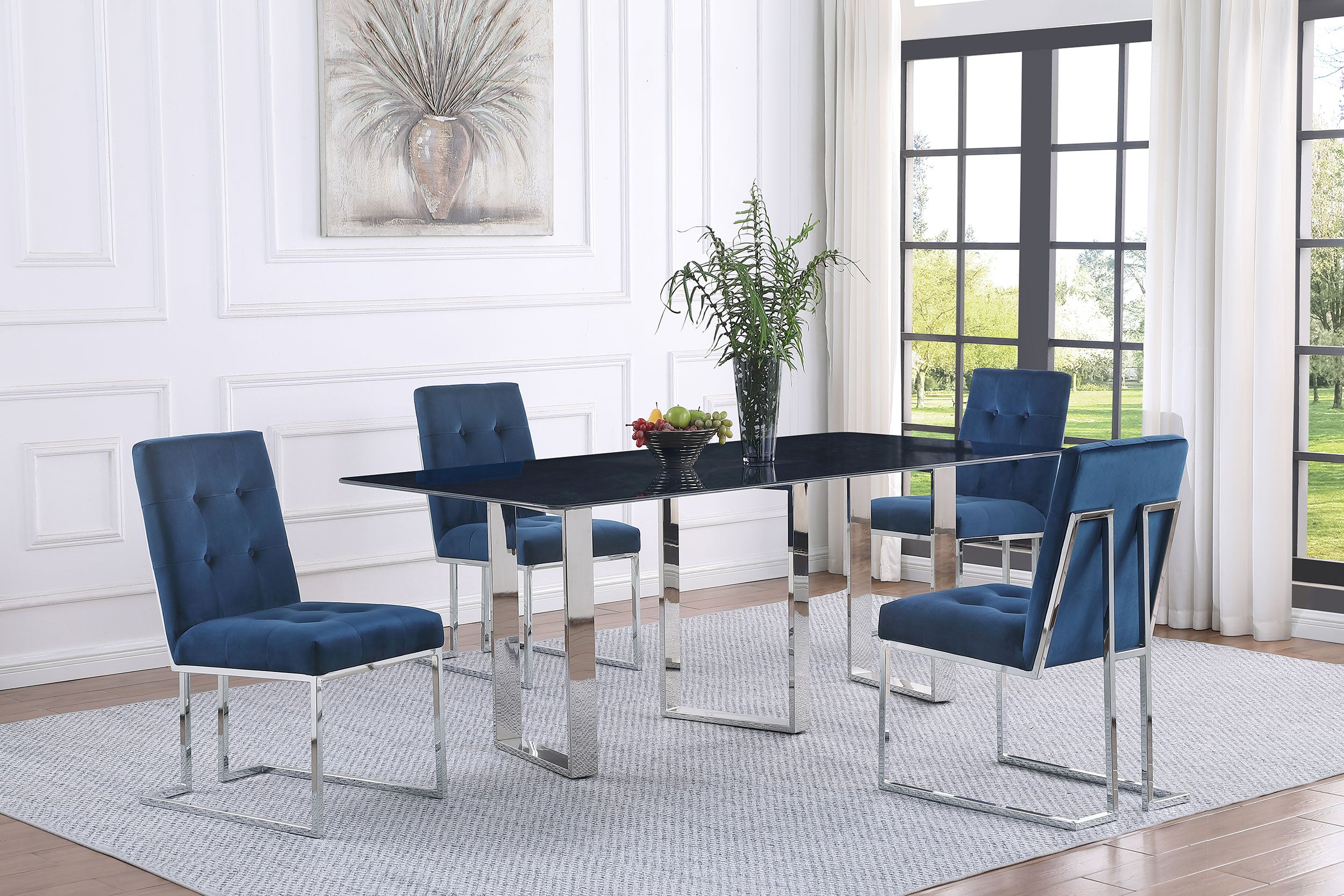 Desden Dining Table - Ideal Furniture (Fresno,CA)