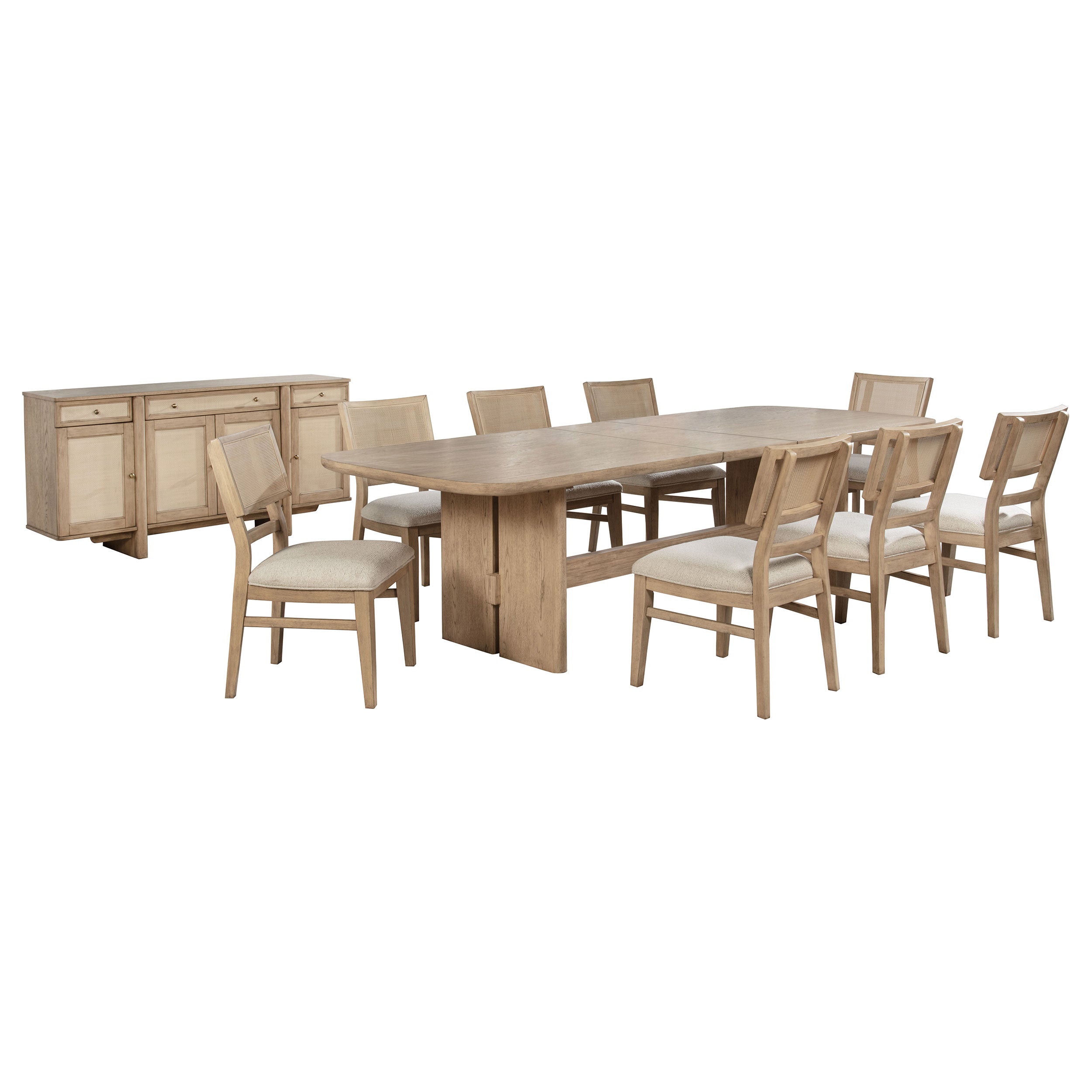 Kailani Dining Set - Ideal Furniture (Fresno,CA)