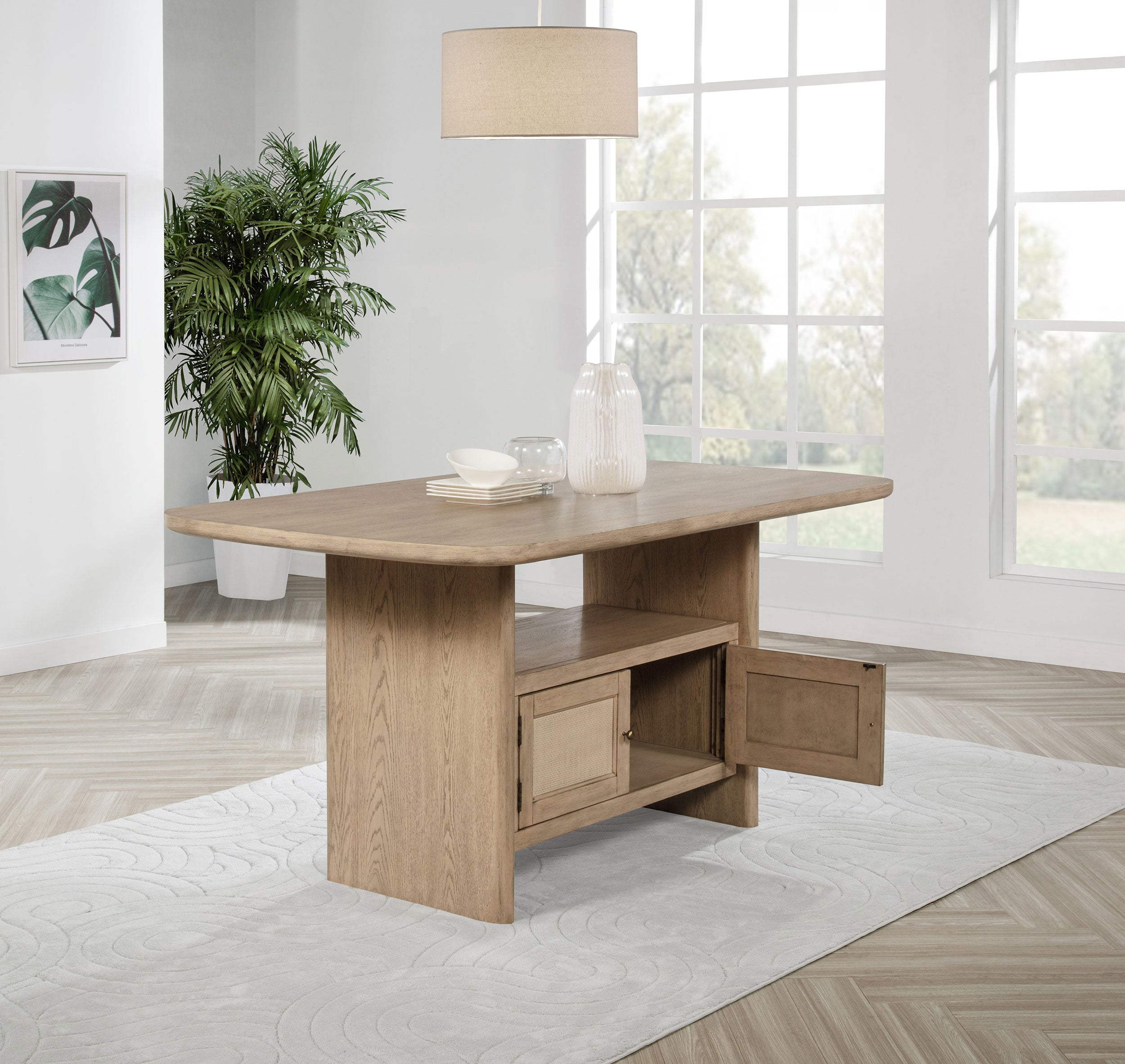 Kailani Counter Height Dining Table - Ideal Furniture (Fresno,CA)