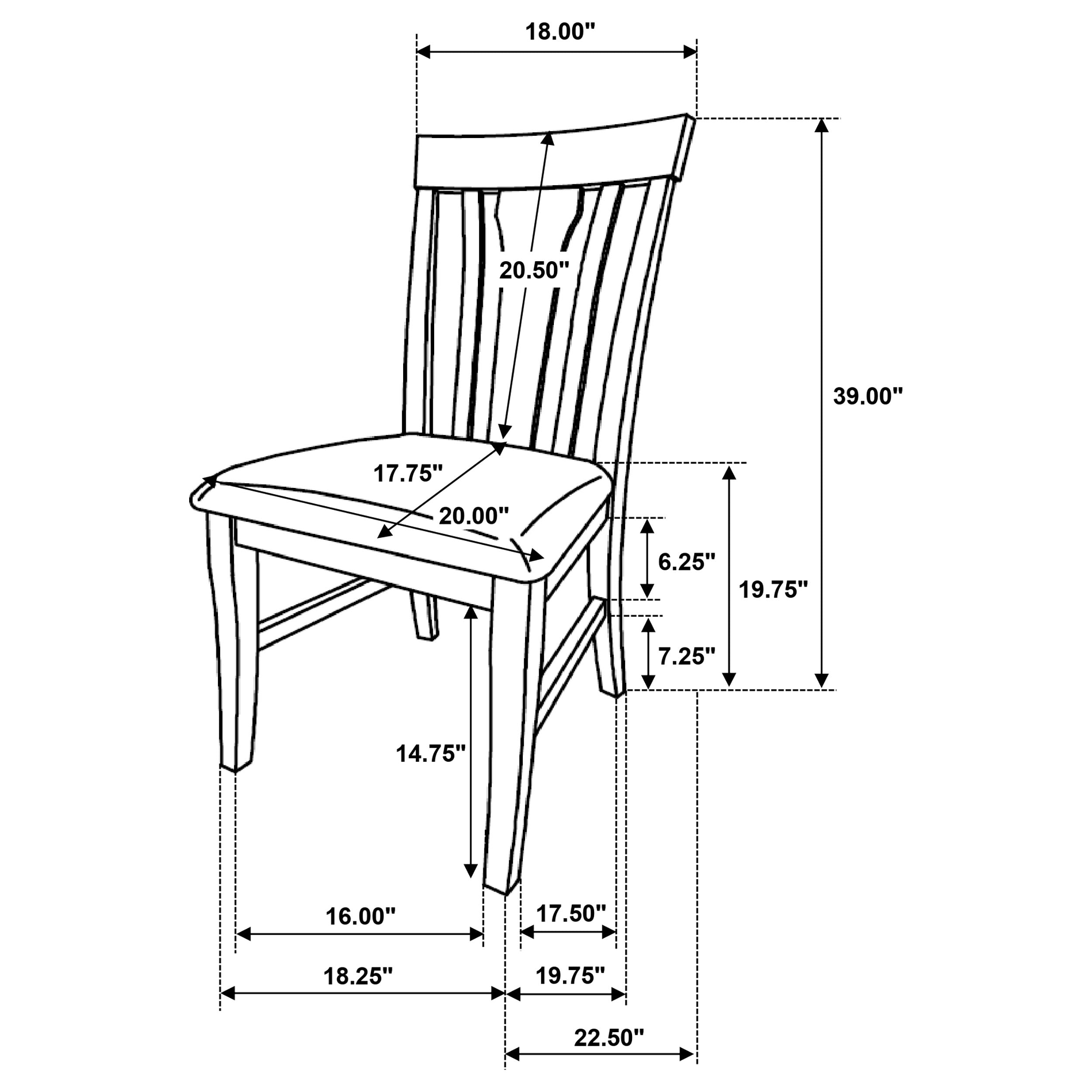Hartville Dining Side Chair - Ideal Furniture (Fresno,CA)