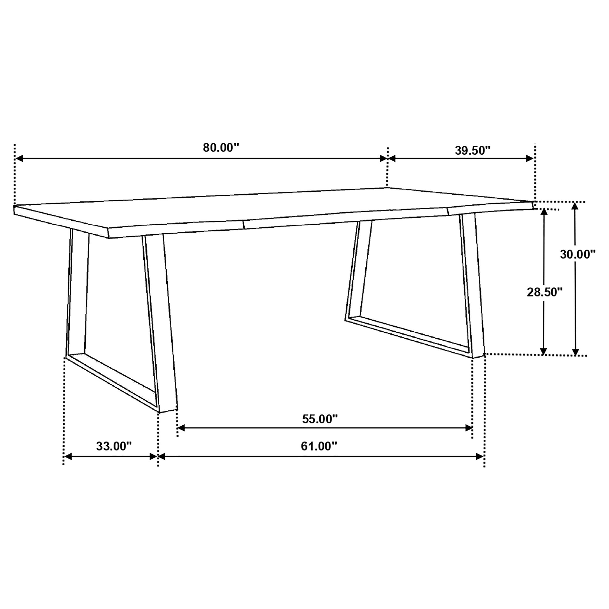 Ditman Dining Table - Ideal Furniture (Fresno,CA)