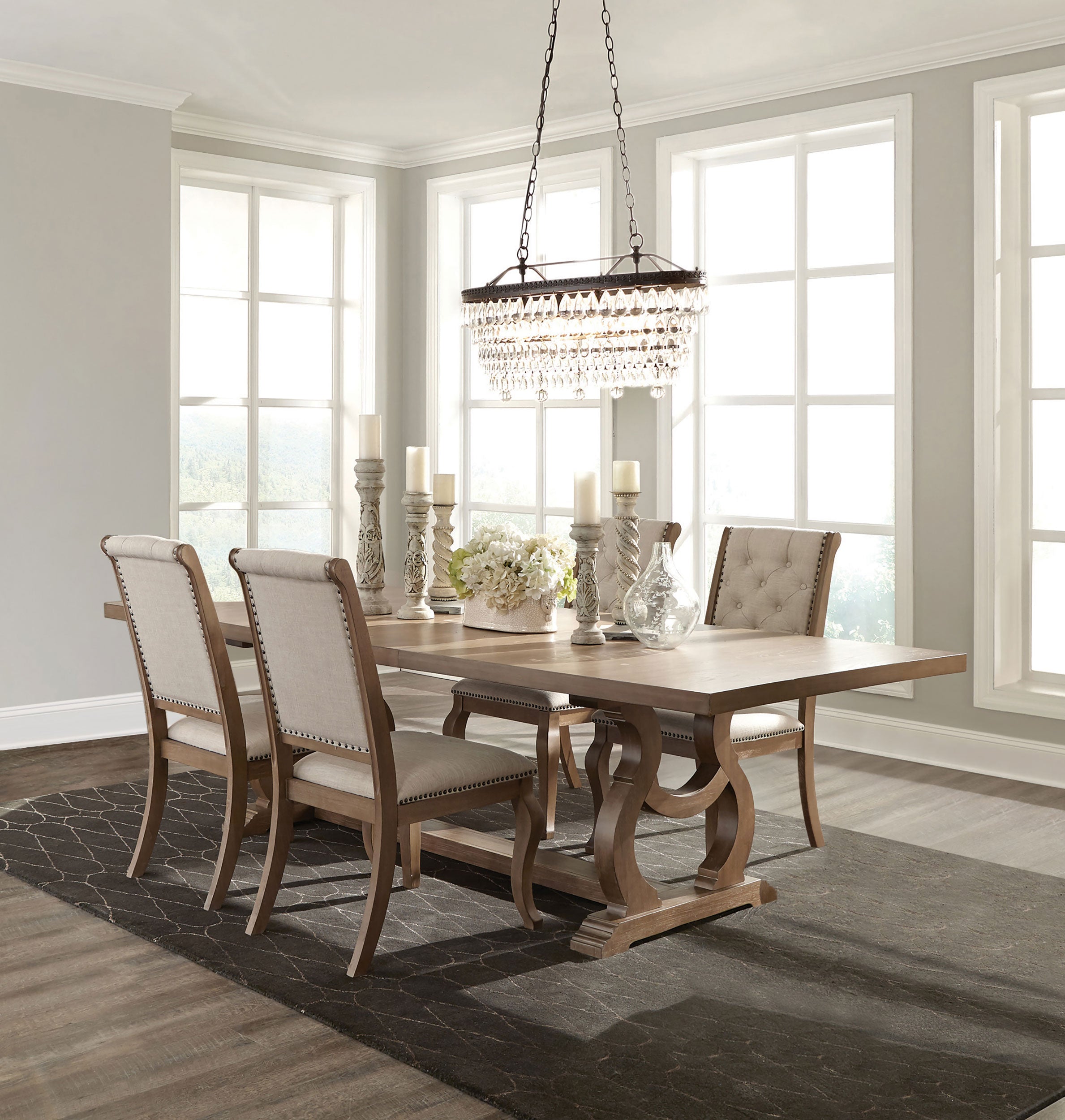 Brockway Dining Set - Ideal Furniture (Fresno,CA)