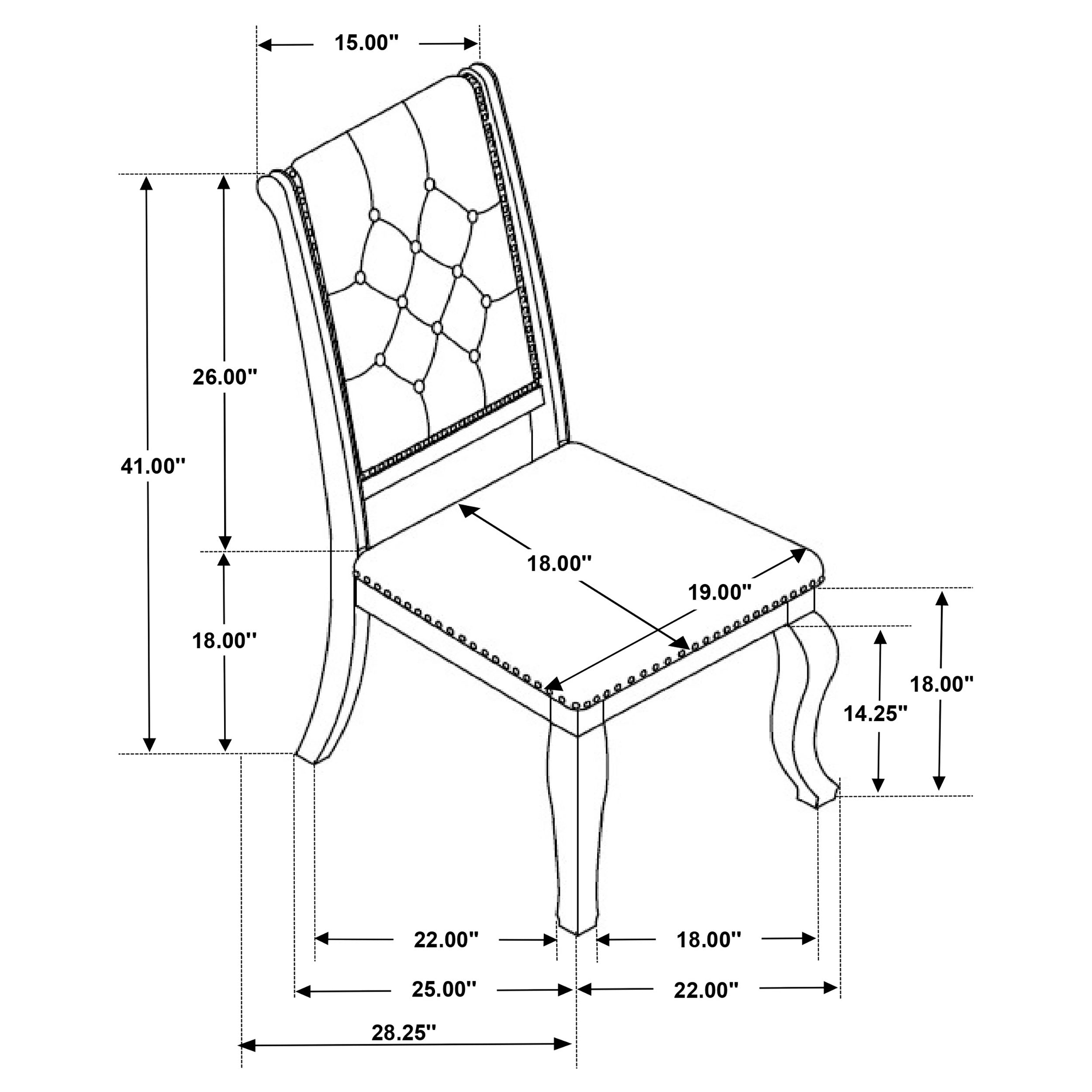 Brockway Dining Side Chair - Ideal Furniture (Fresno,CA)