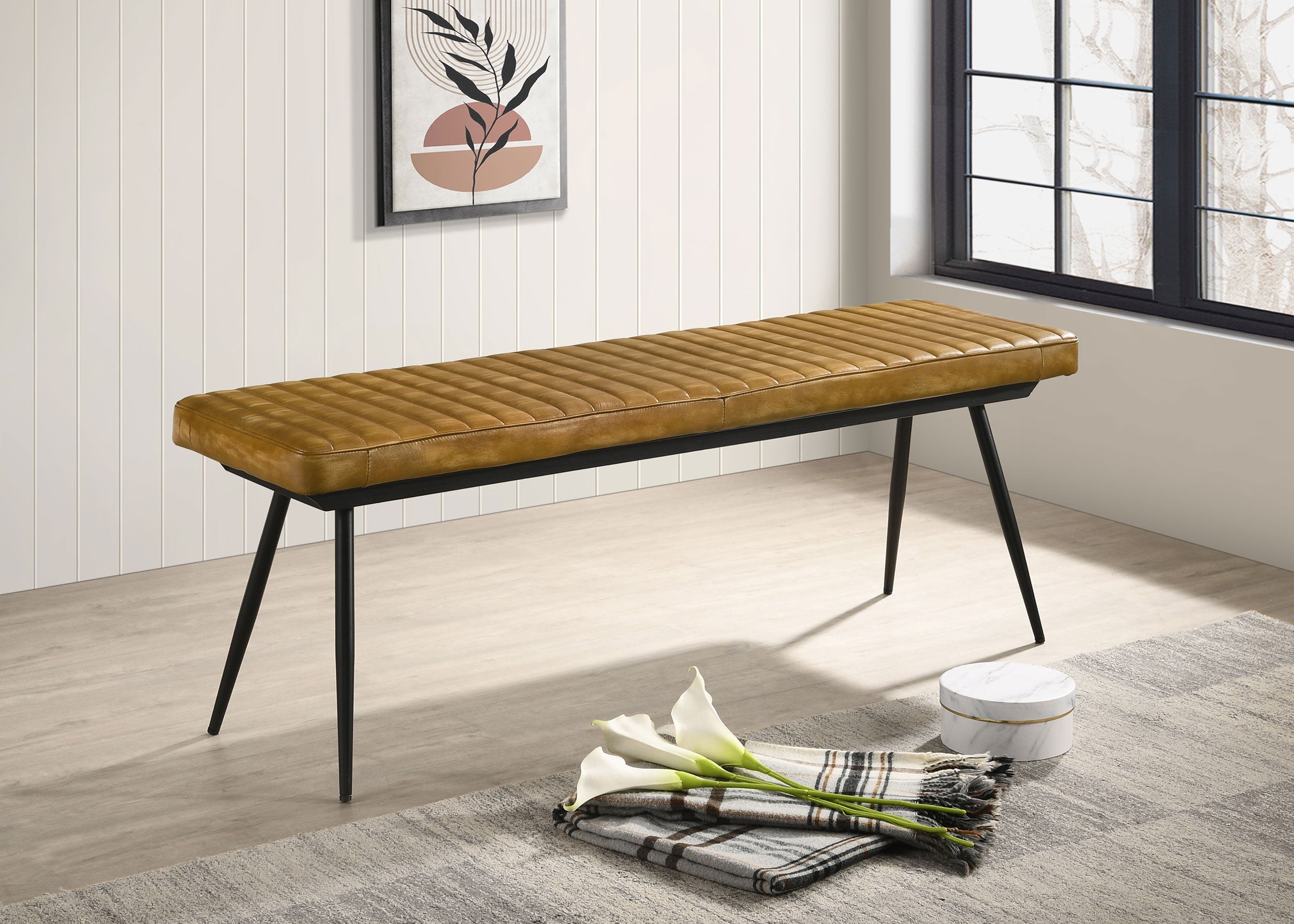 Misty Dining Bench - Ideal Furniture (Fresno,CA)