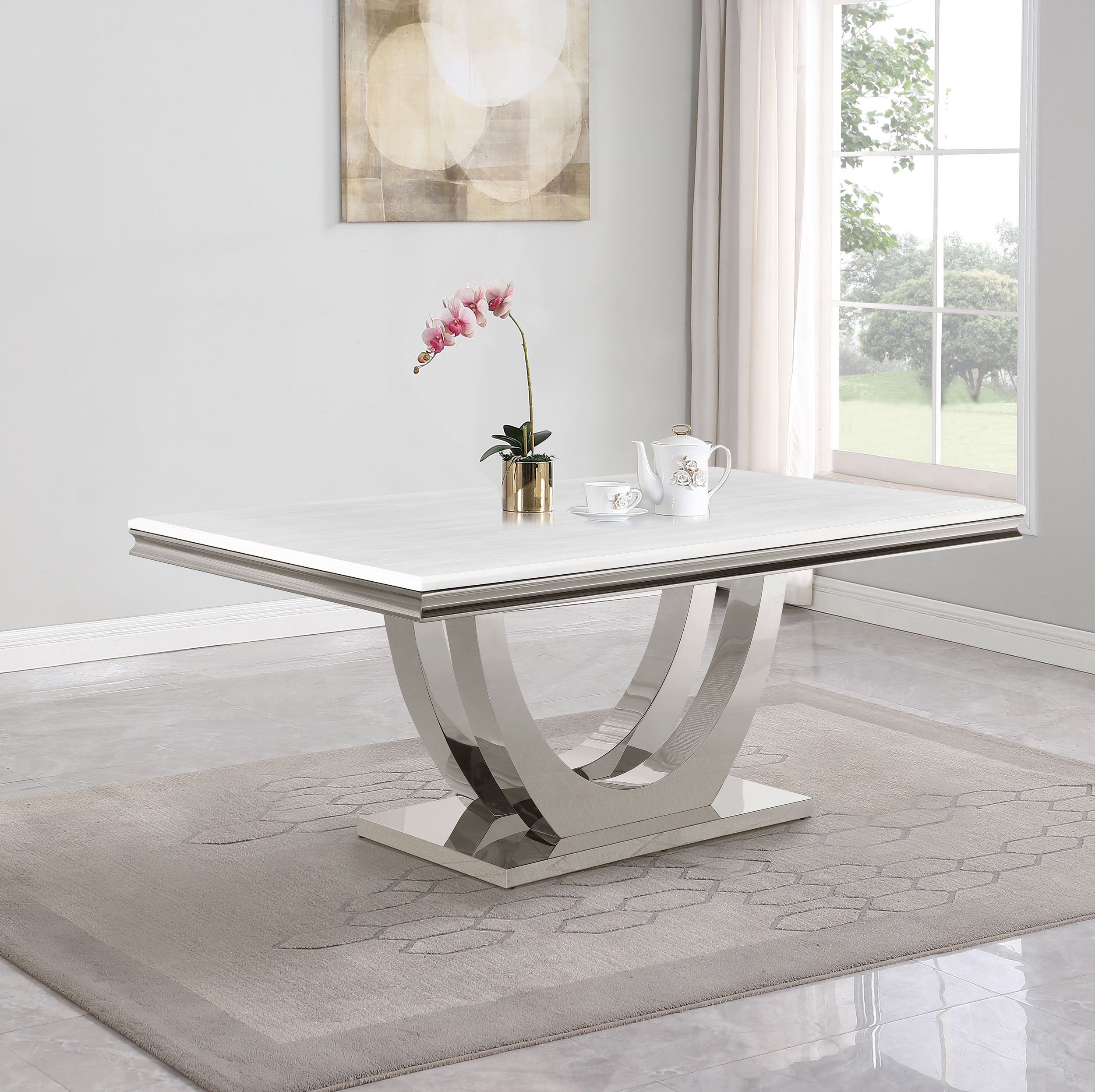 Kerwin Dining Table - Ideal Furniture (Fresno,CA)