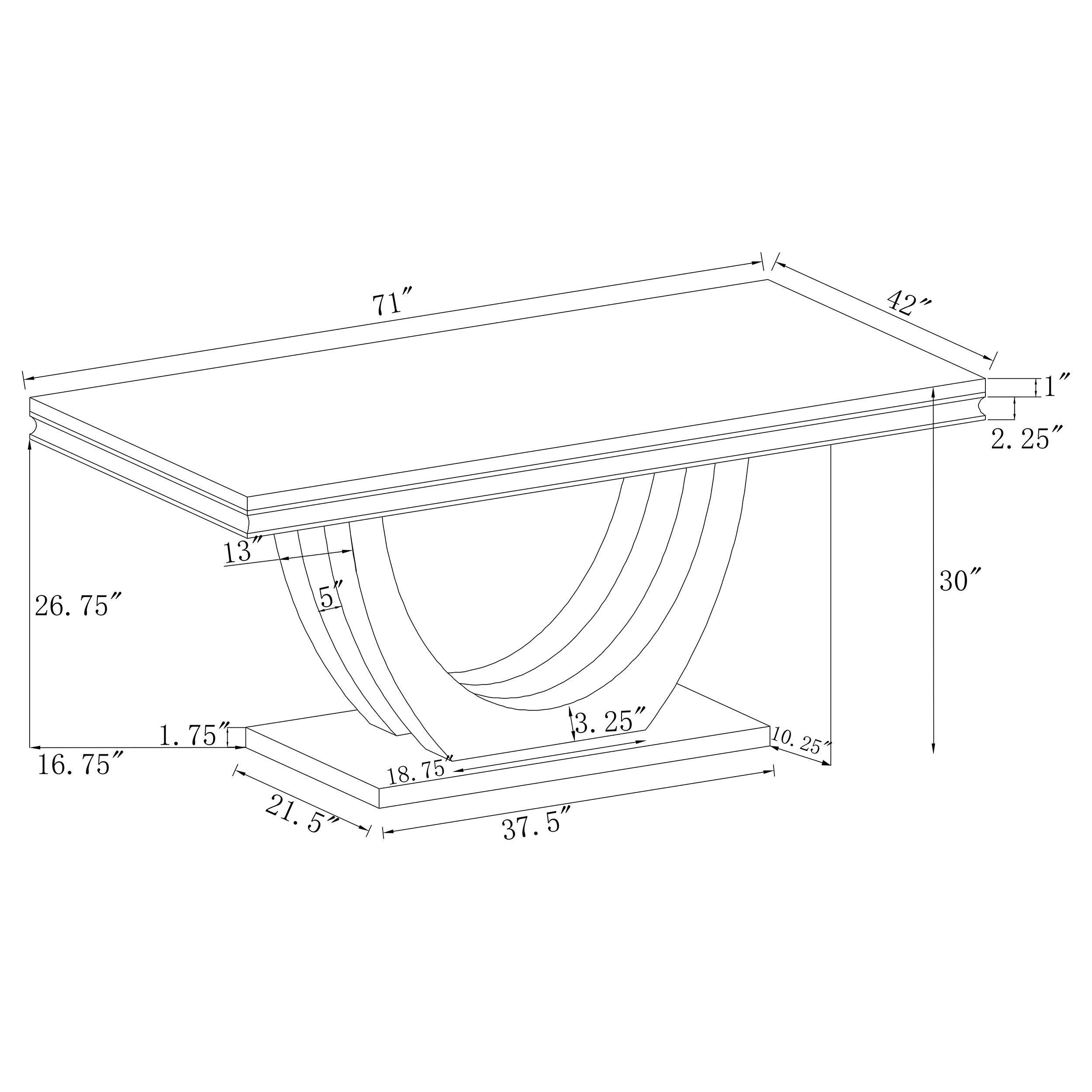 Kerwin Dining Table - Ideal Furniture (Fresno,CA)