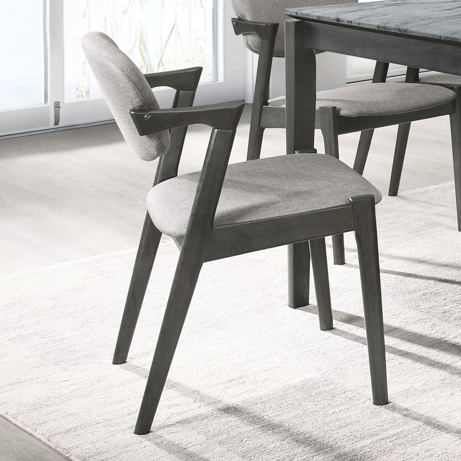 Stevie Dining Arm Chair - Ideal Furniture (Fresno,CA)