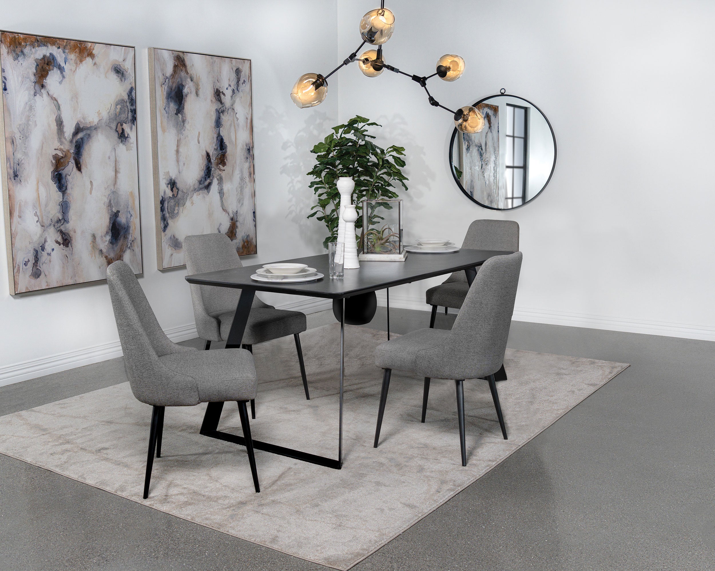 Smith Dining Set - Ideal Furniture (Fresno,CA)