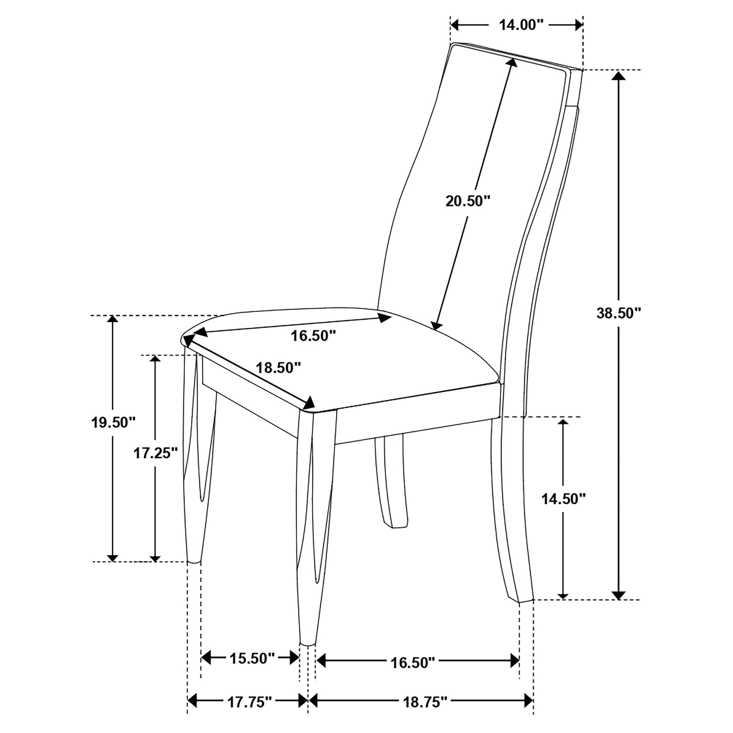 Wes Dining Set - Ideal Furniture (Fresno,CA)