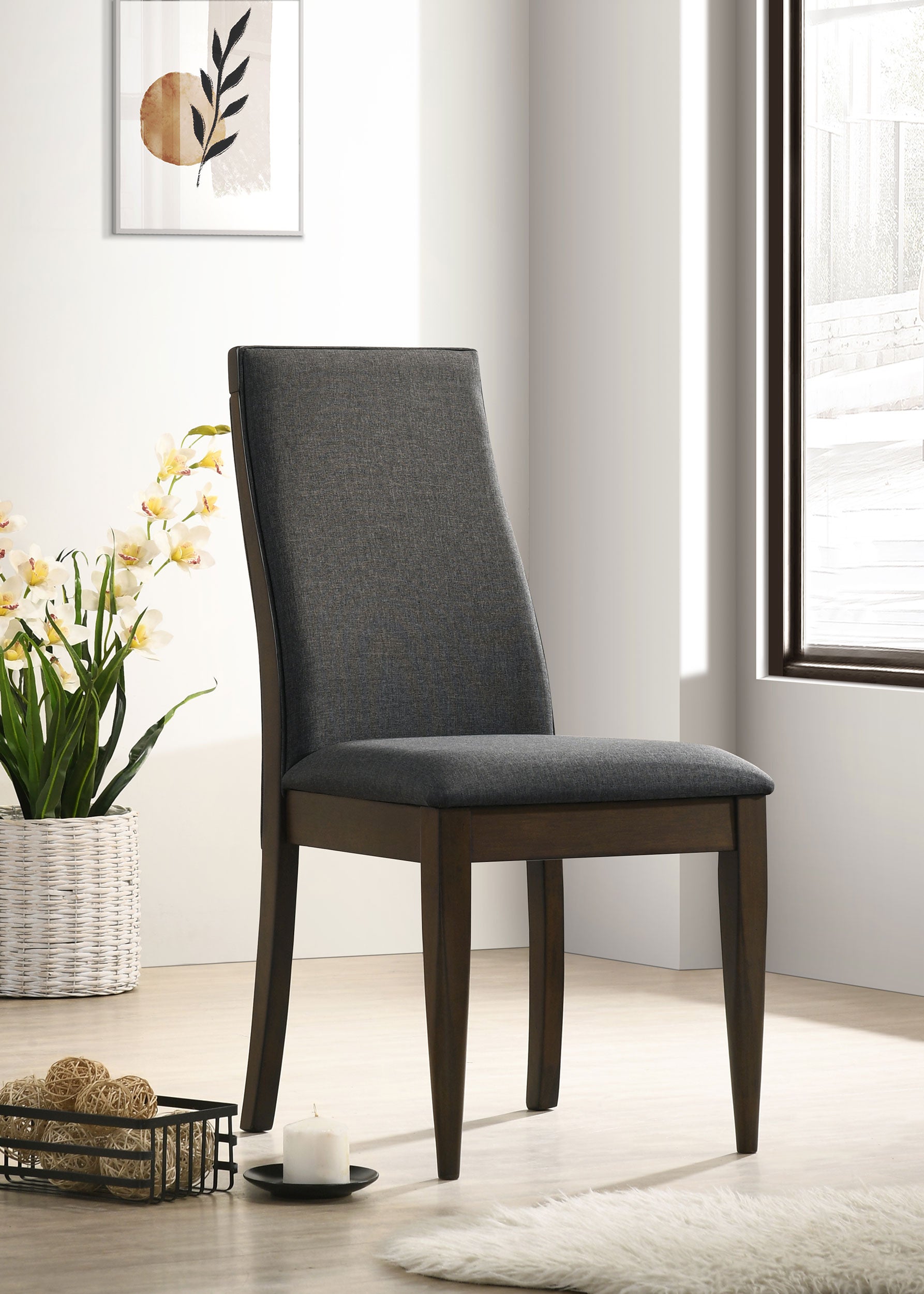 Wes Dining Side Chair - Ideal Furniture (Fresno,CA)