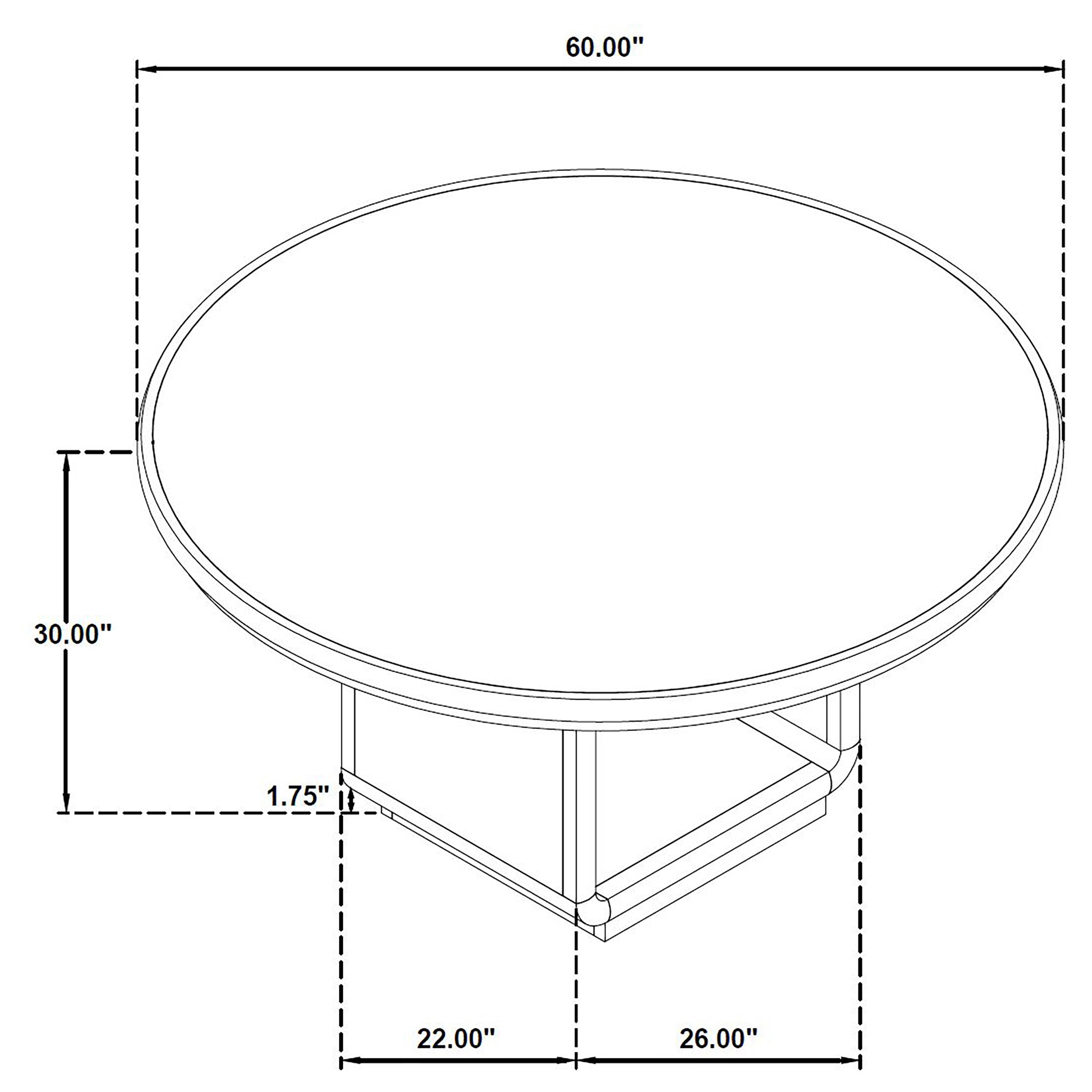 Leandro Dining Set - Ideal Furniture (Fresno,CA)