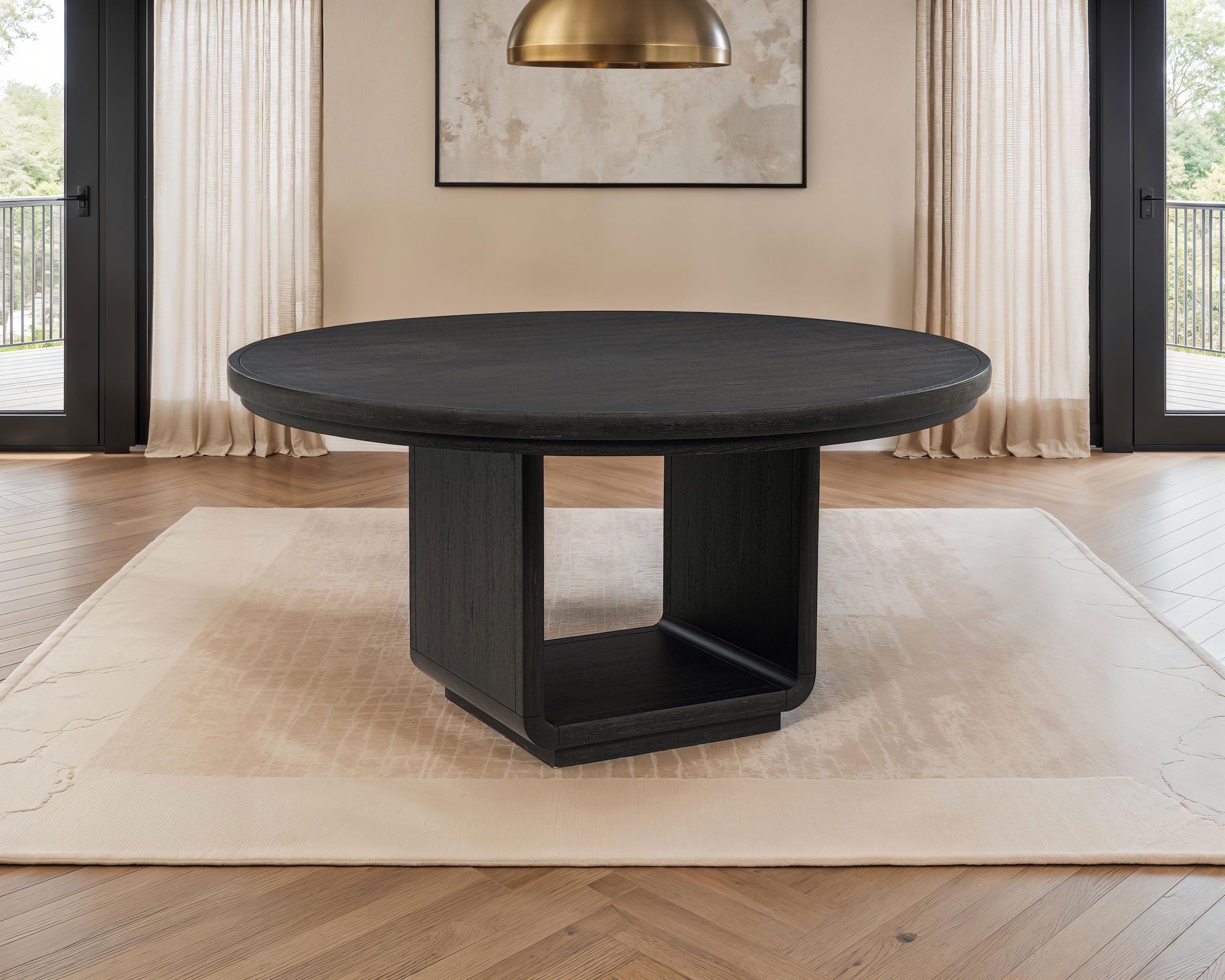 Leandro Dining Table - Ideal Furniture (Fresno,CA)