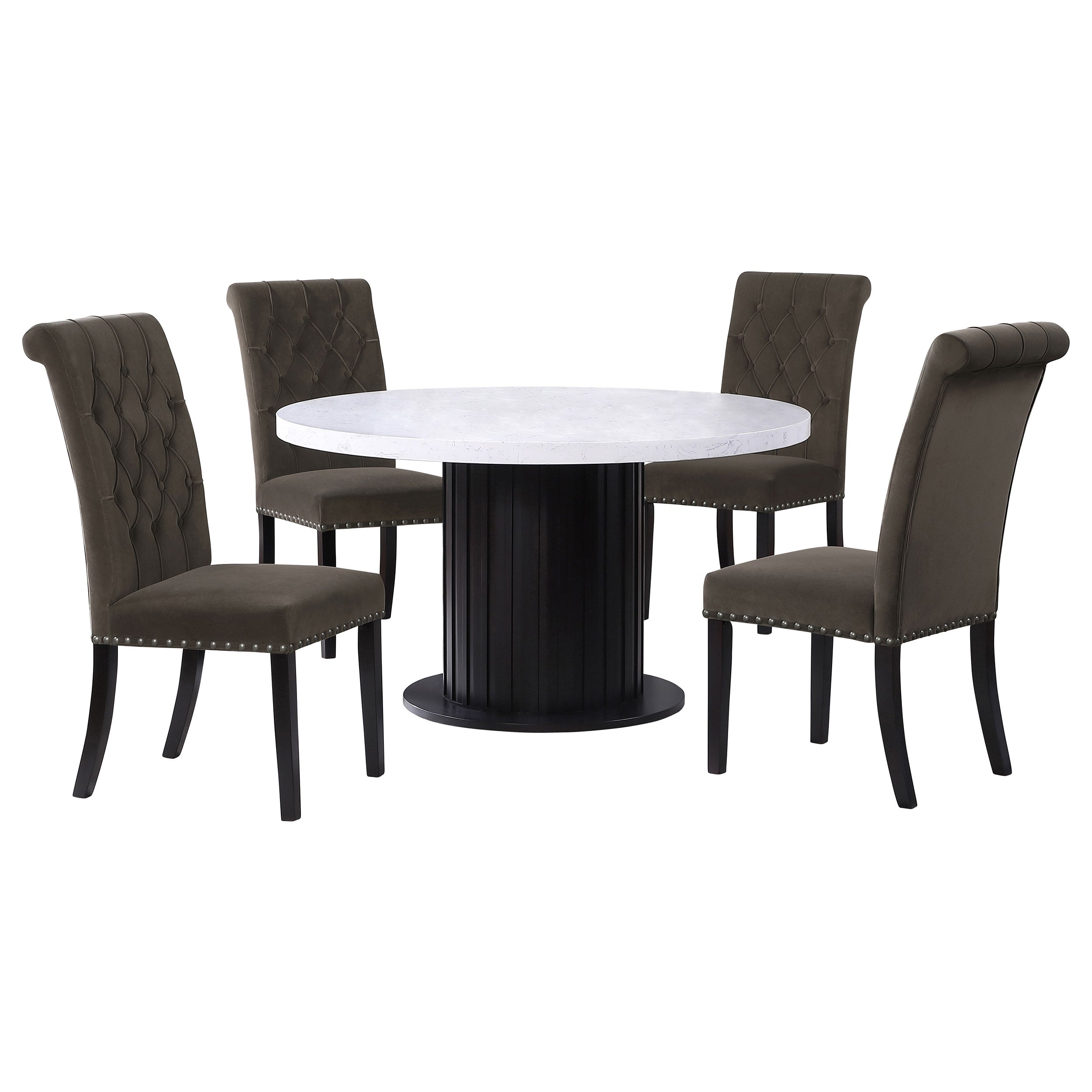 Sherry 5 Pc Dining Sets - Ideal Furniture (Fresno,CA)