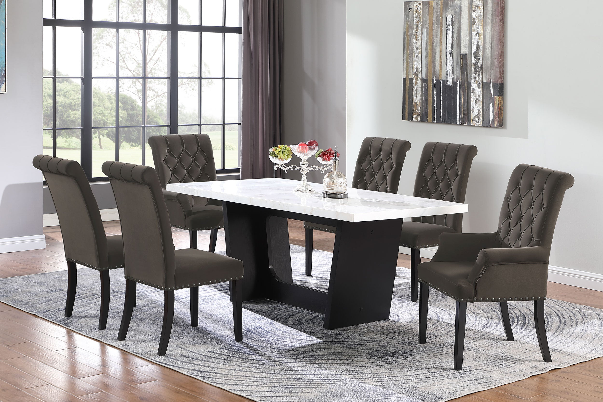 Sherry Dining Set - Ideal Furniture (Fresno,CA)