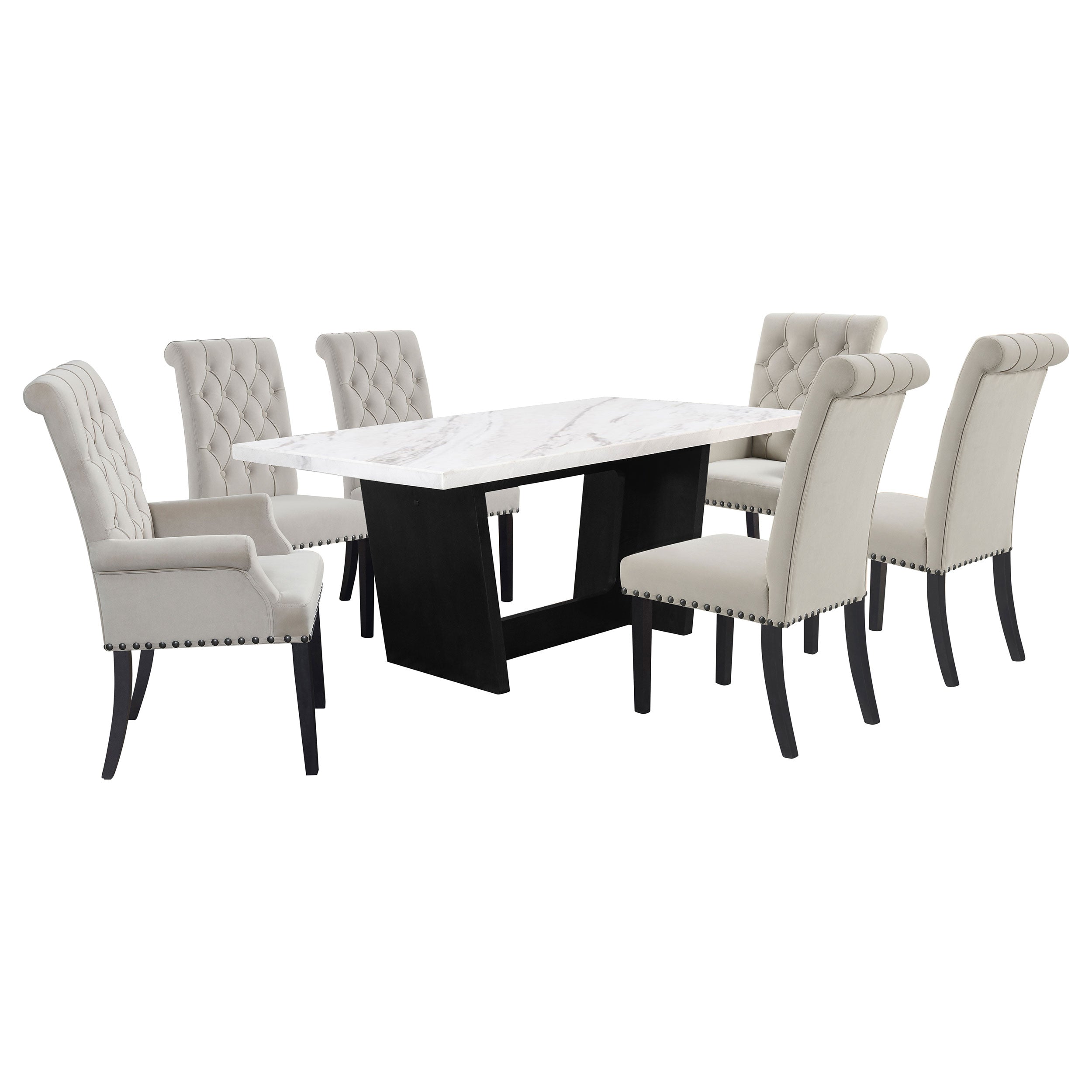 Sherry Dining Set - Ideal Furniture (Fresno,CA)