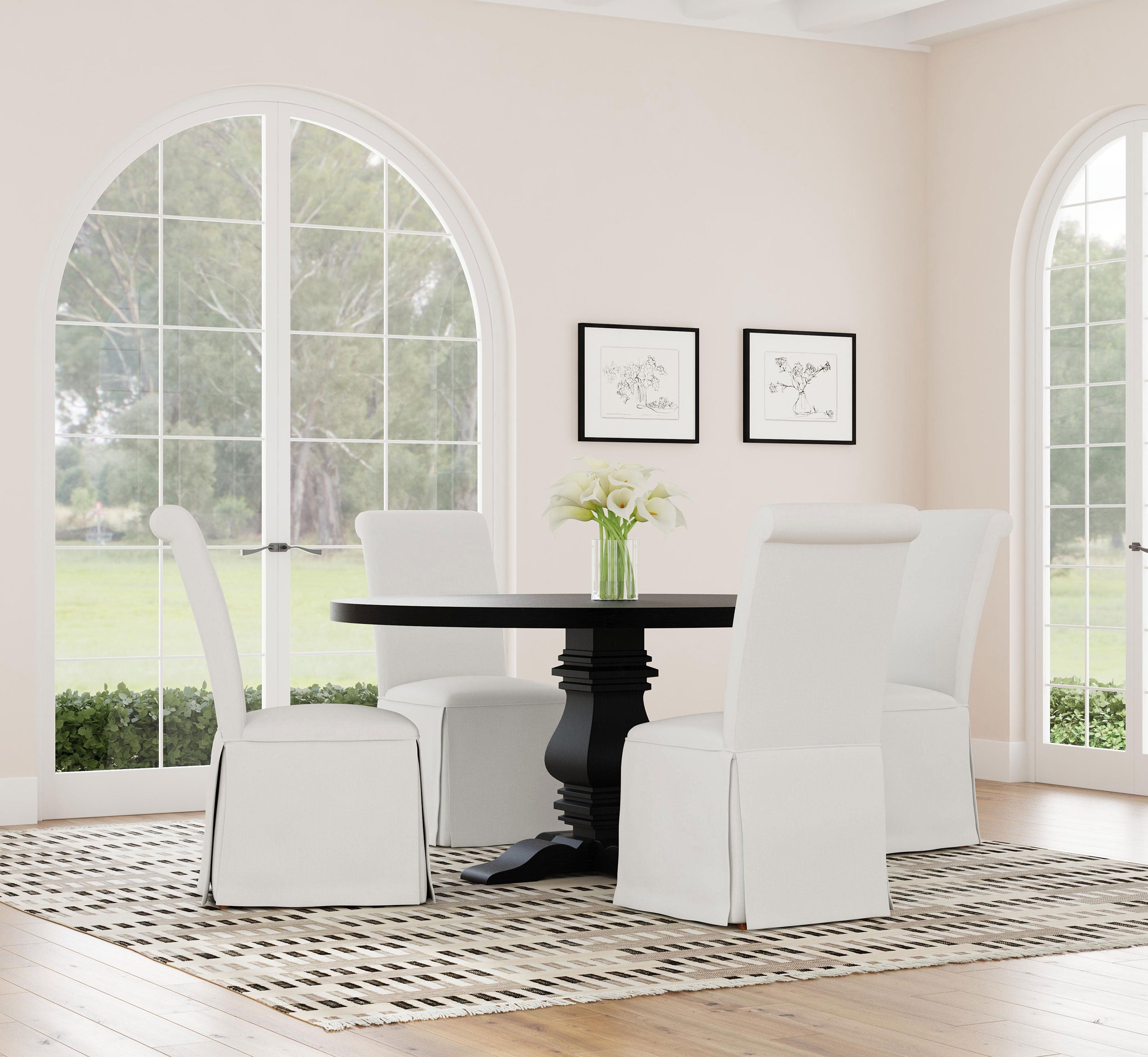 Florence Dining Table - Ideal Furniture (Fresno,CA)