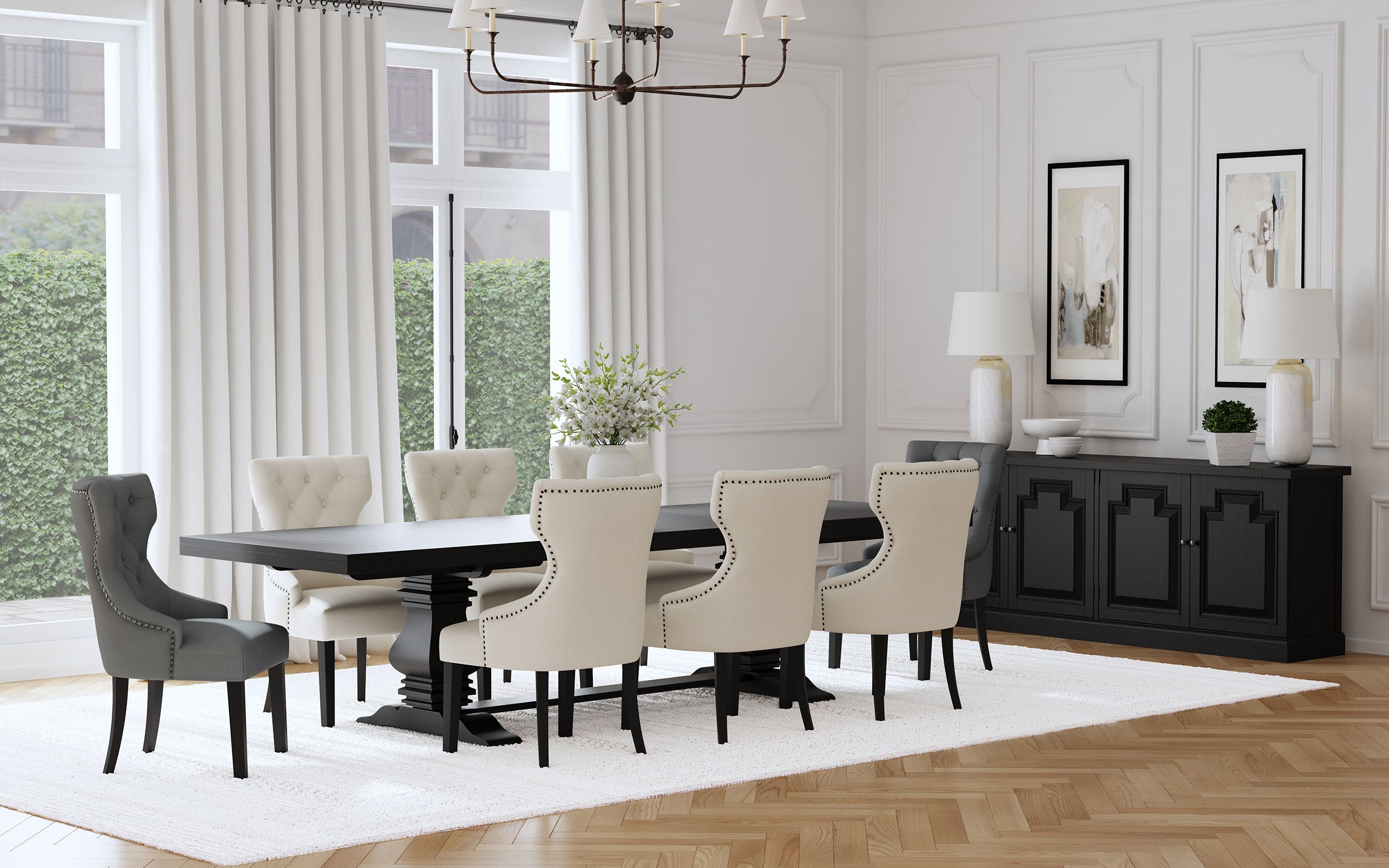 Florence Sideboard - Ideal Furniture (Fresno,CA)